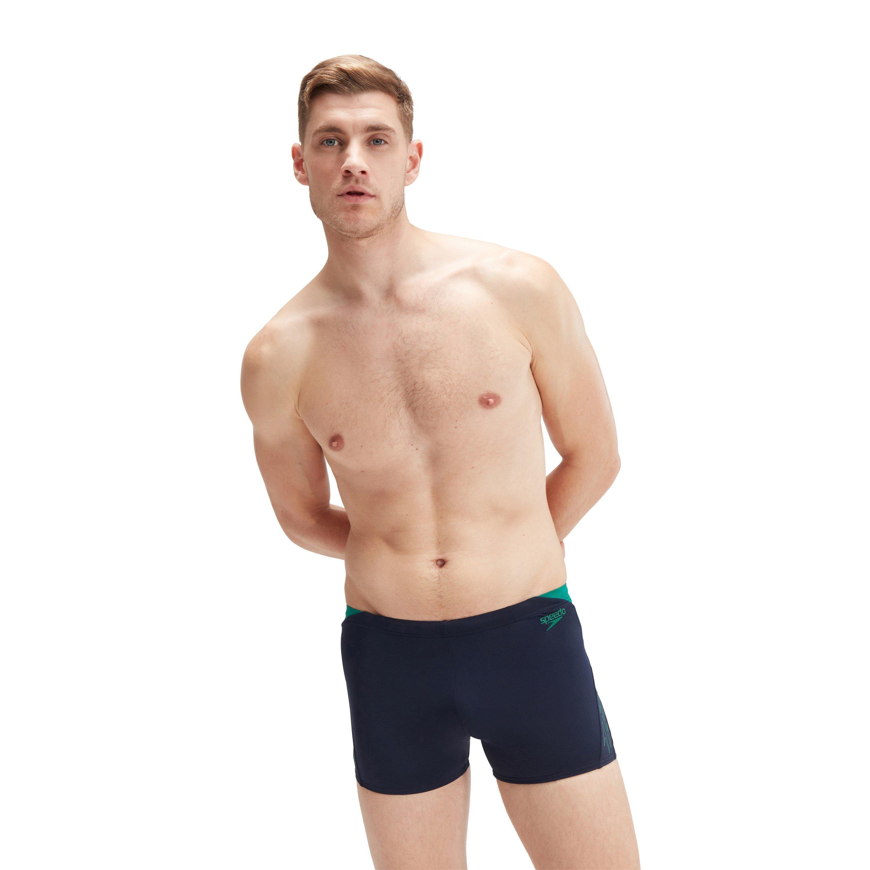 Navy/Green - Speedo - Speedo's Hyper Boom Slice Aquashorts Mens - 2