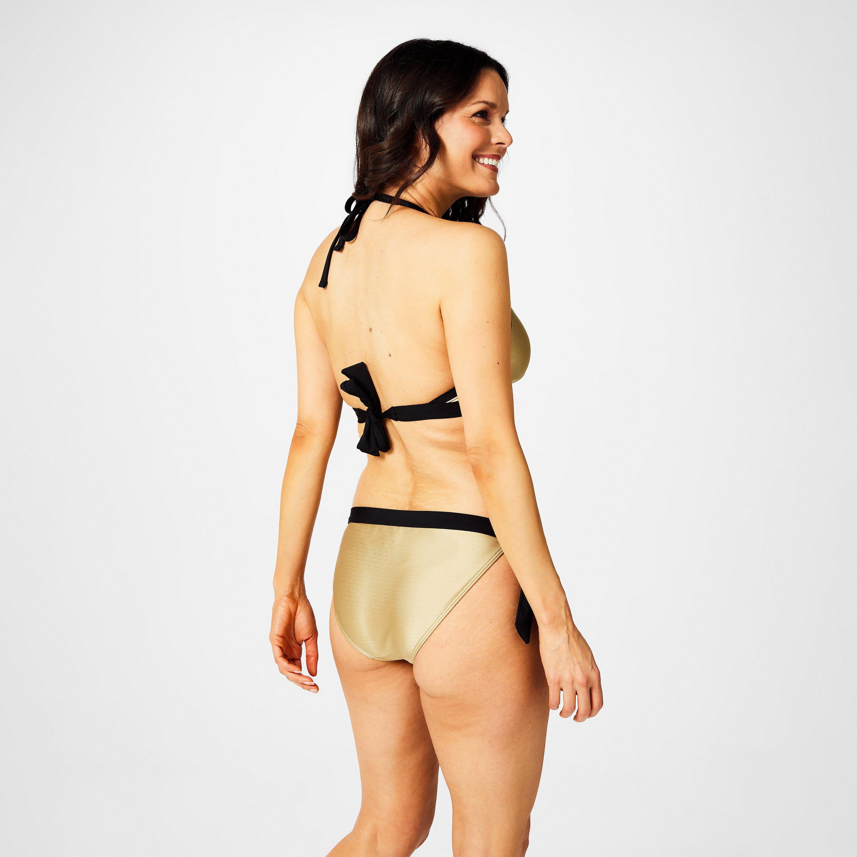 Gold/Black - Biba - Biba Tie Side Bikini Brief - 2