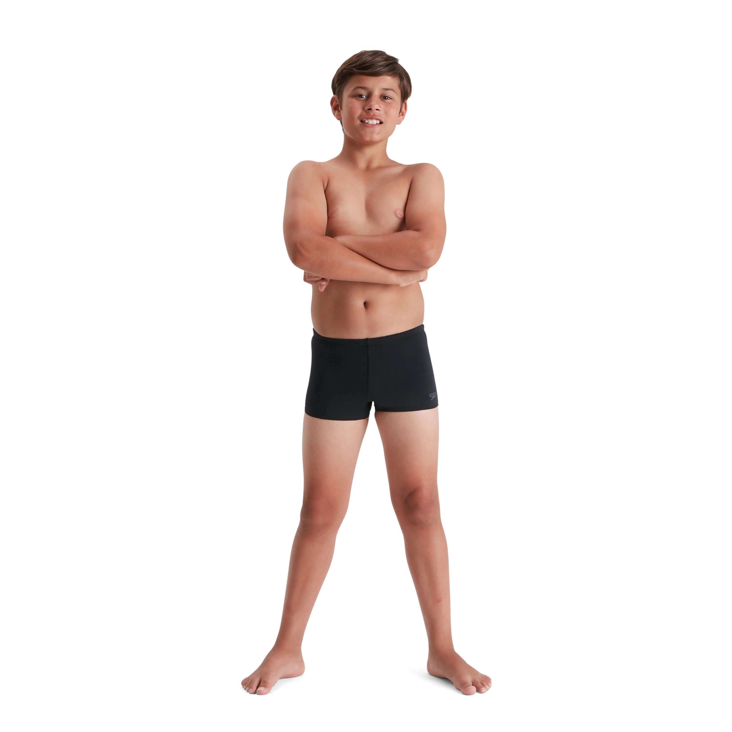 Zwart - Speedo - Eco Endurance Plus Aqua Shorts Junior Boys - 2
