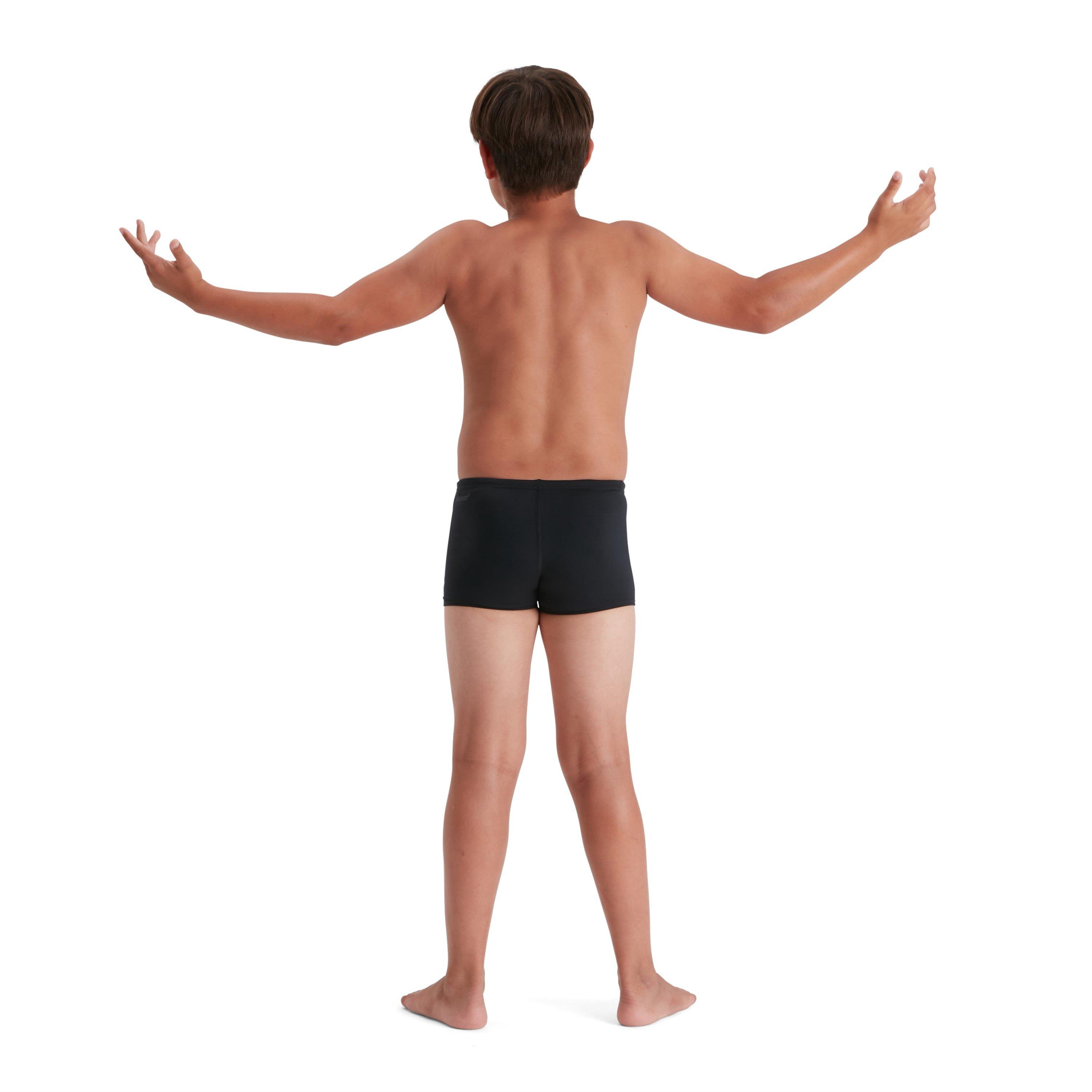Zwart - Speedo - Eco Endurance Plus Aqua Shorts Junior Boys - 3