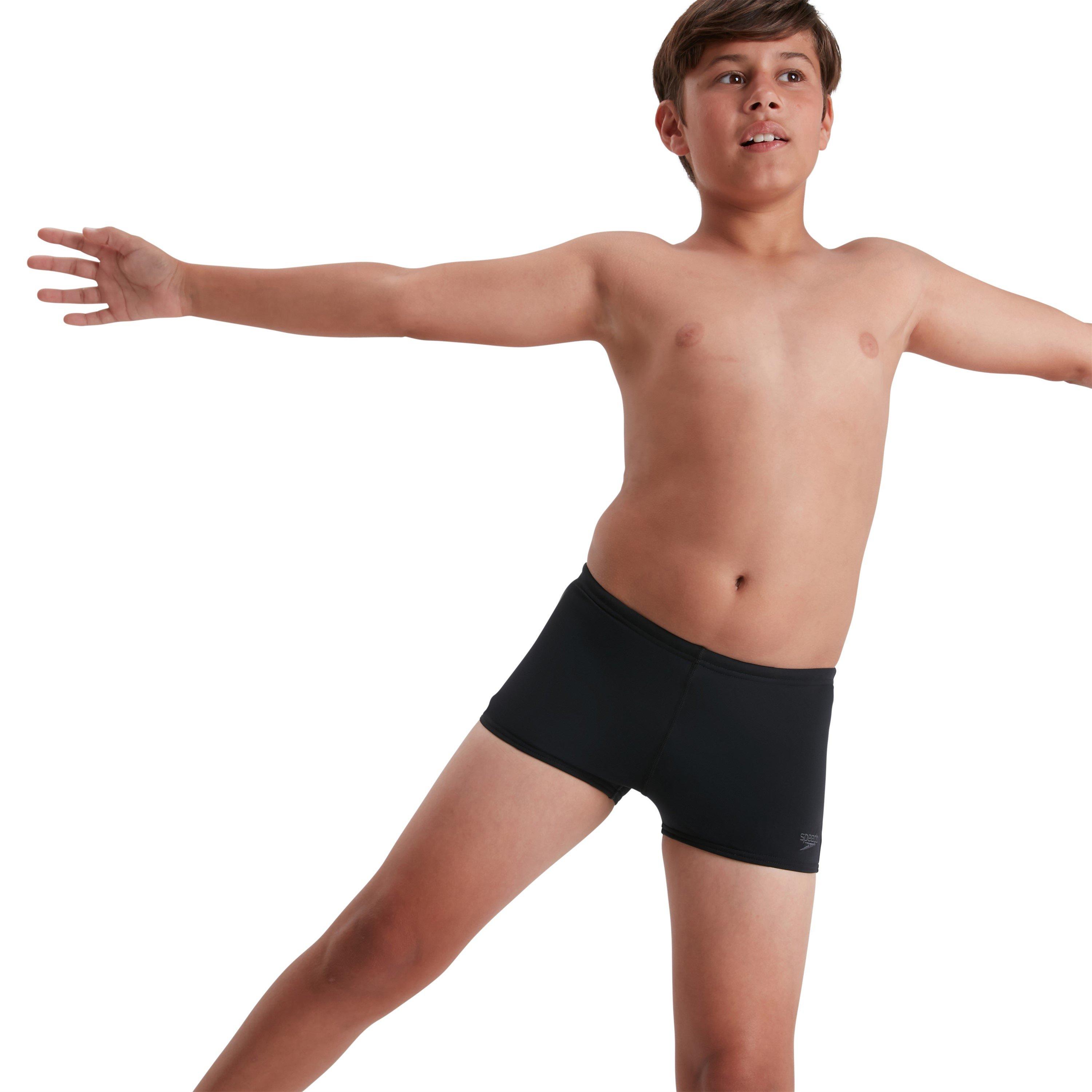 Zwart - Speedo - Eco Endurance Plus Aqua Shorts Junior Boys - 7