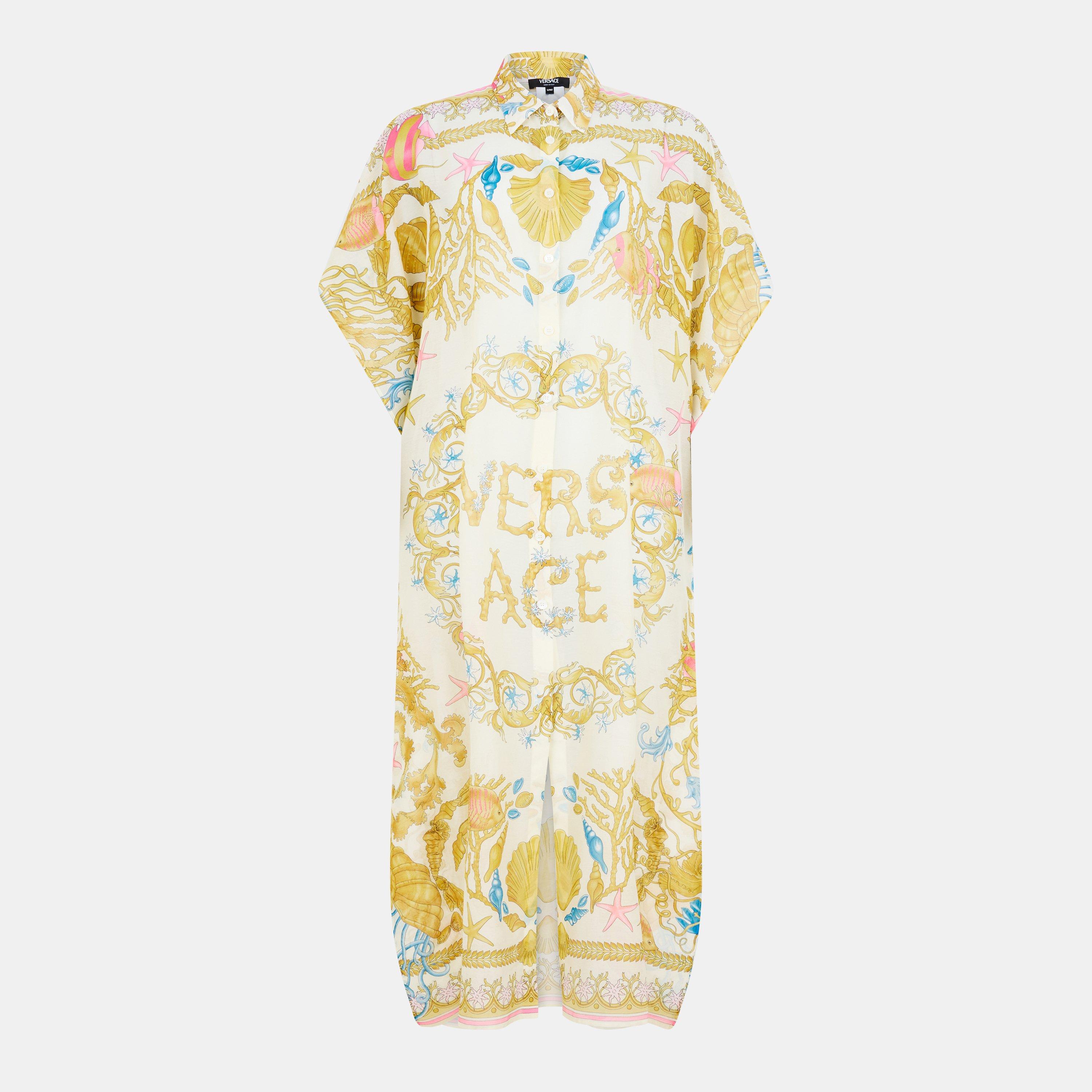 Eggshell - Versace - Women's Kaftan - 1