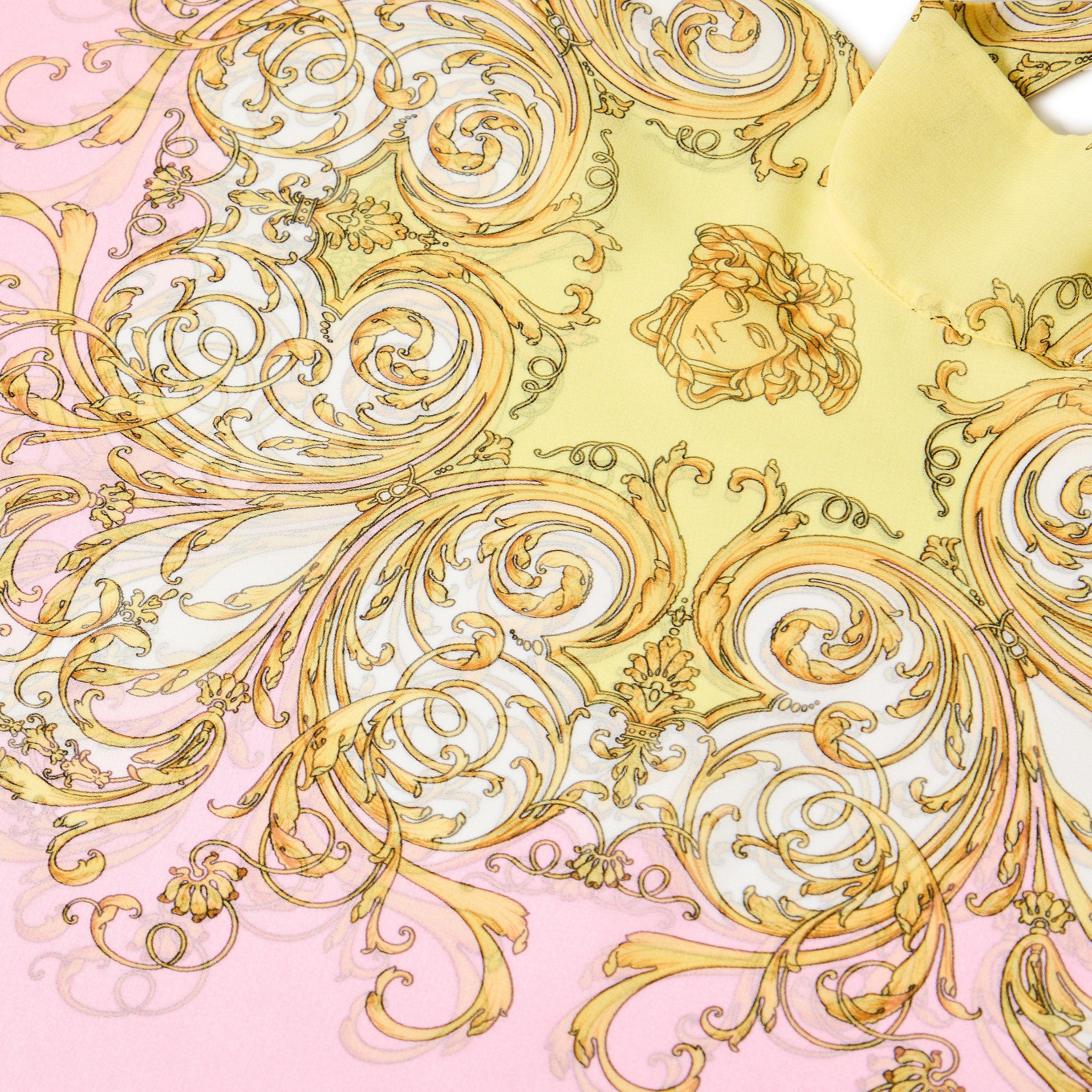 Yellow/Rose - Versace - Women's Barocco Kaftan - 5