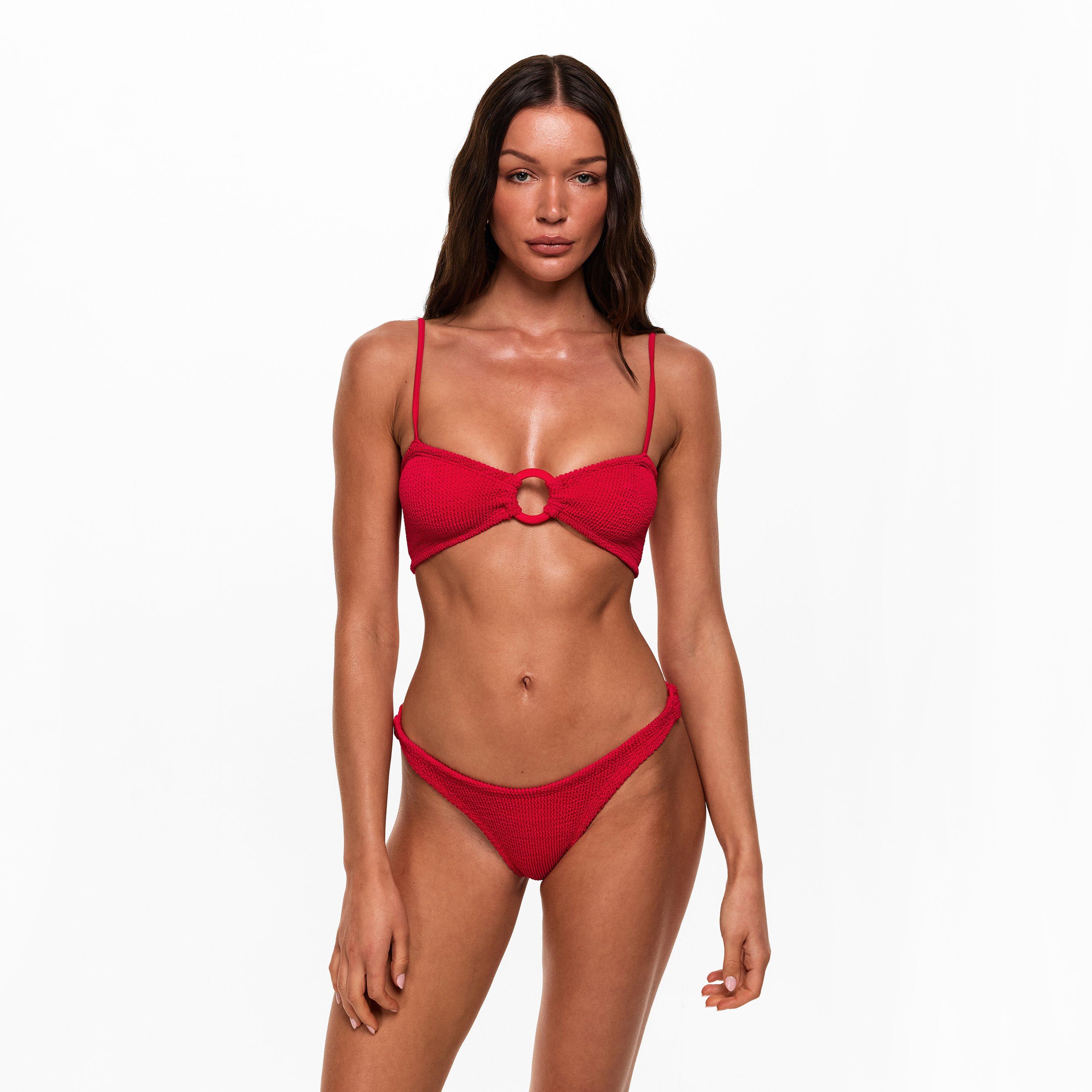 Red - Hunza G - Hunza G Misty Bikini Ld61 - 3
