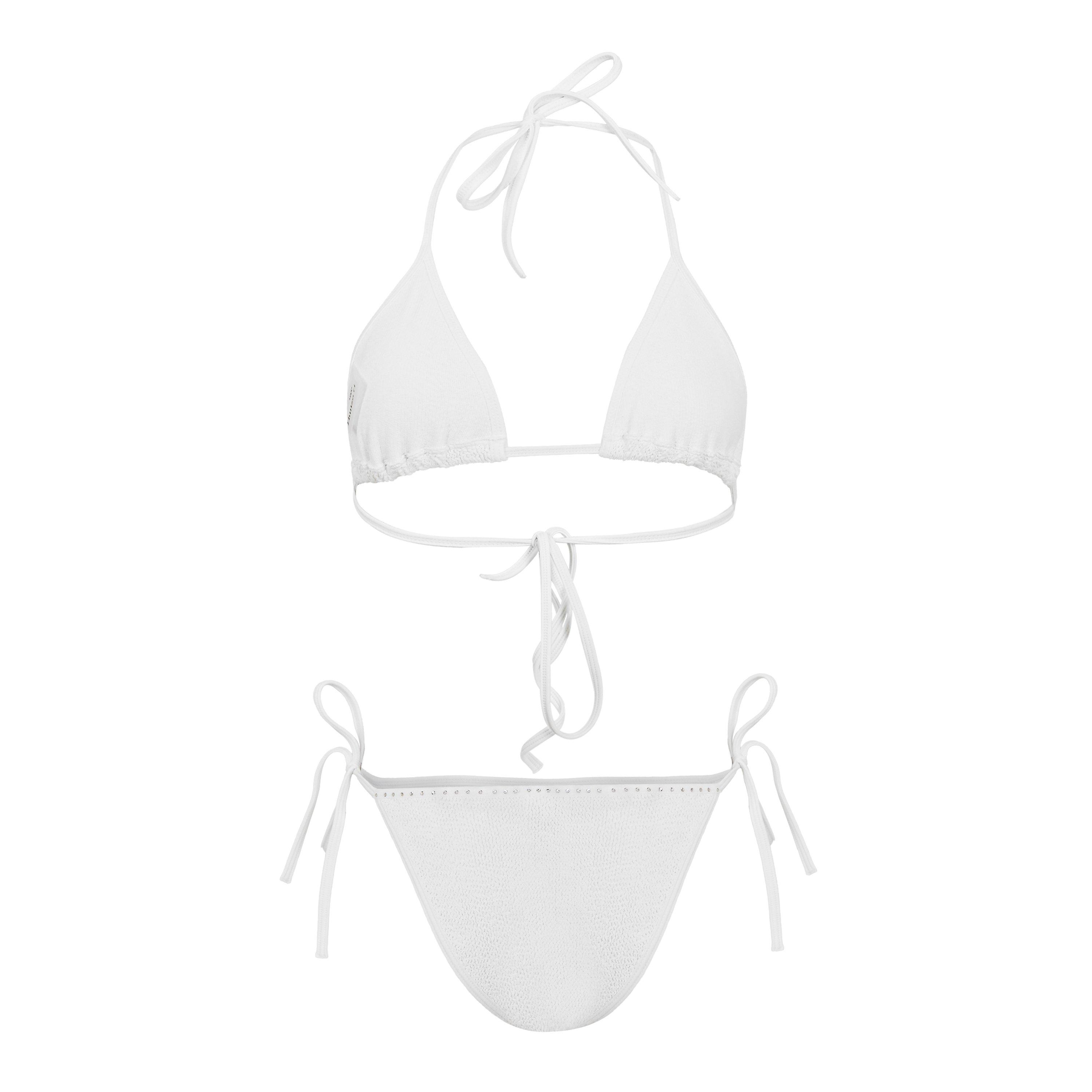 Swarovski White - Hunza G - Hunza G Gina Bikini Ld61 - 2