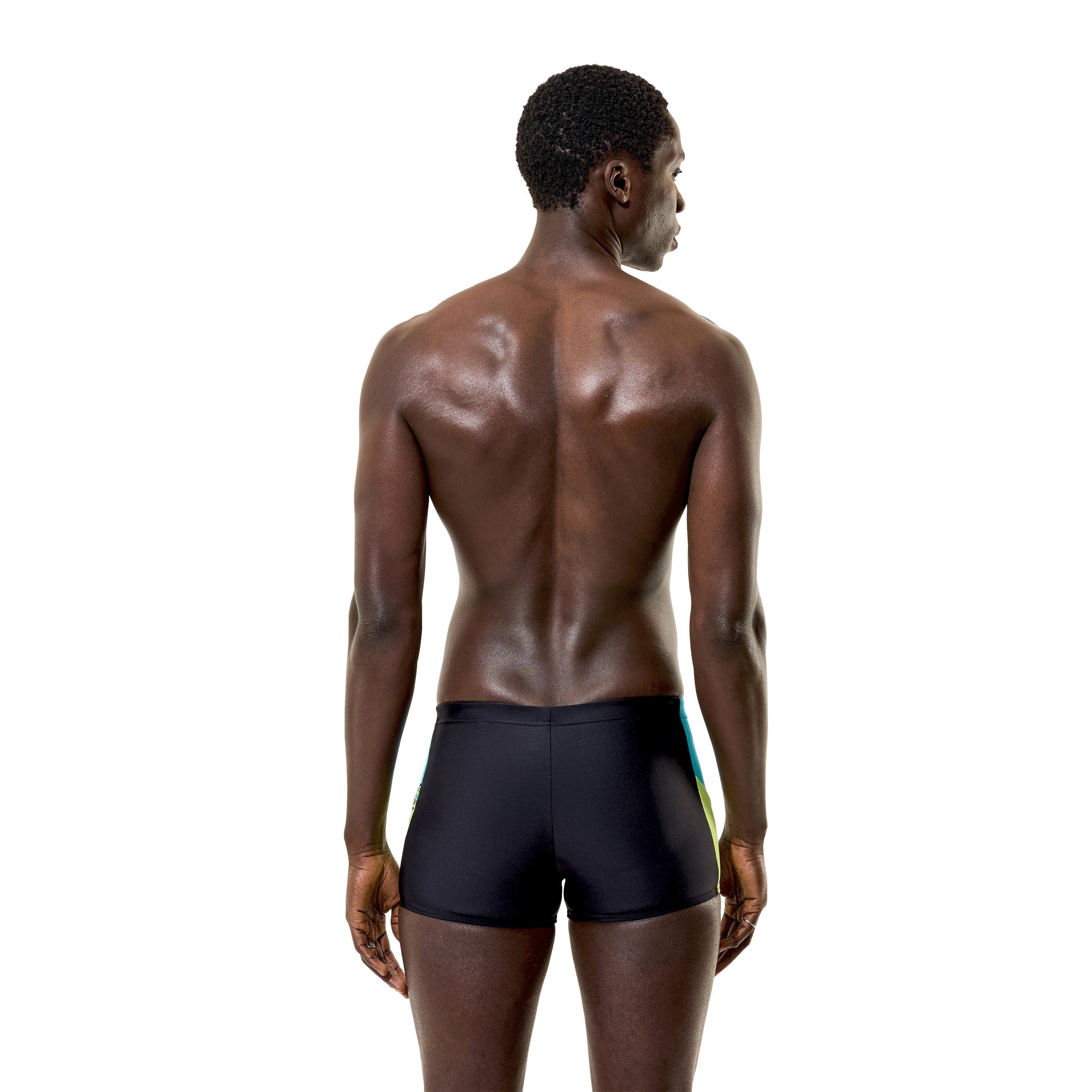 Ant/Teal - Speedo - Men's Dive Swimming Trunks - 3