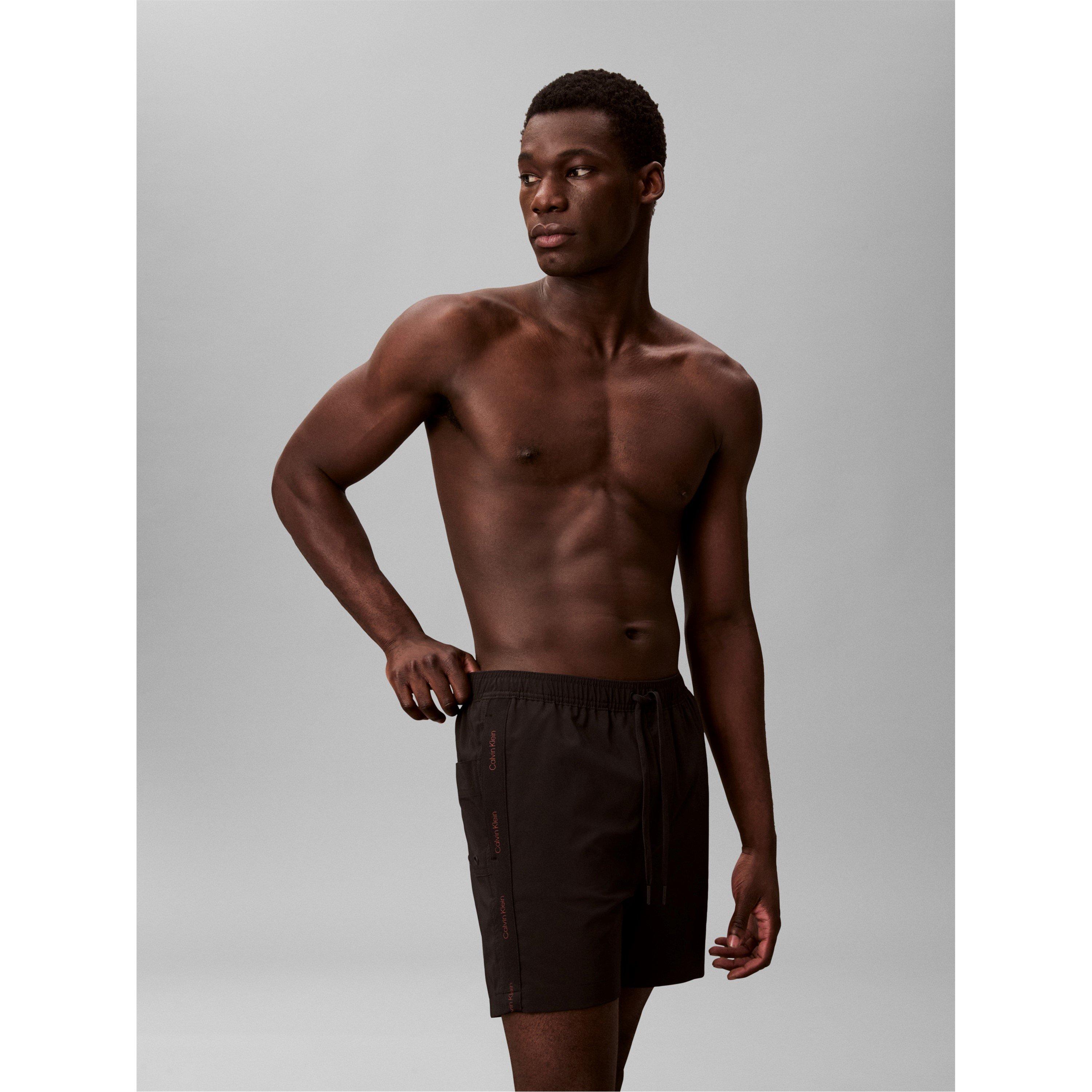 Black - Calvin Klein - Calvin Tape SwmShort Sn63 - 2