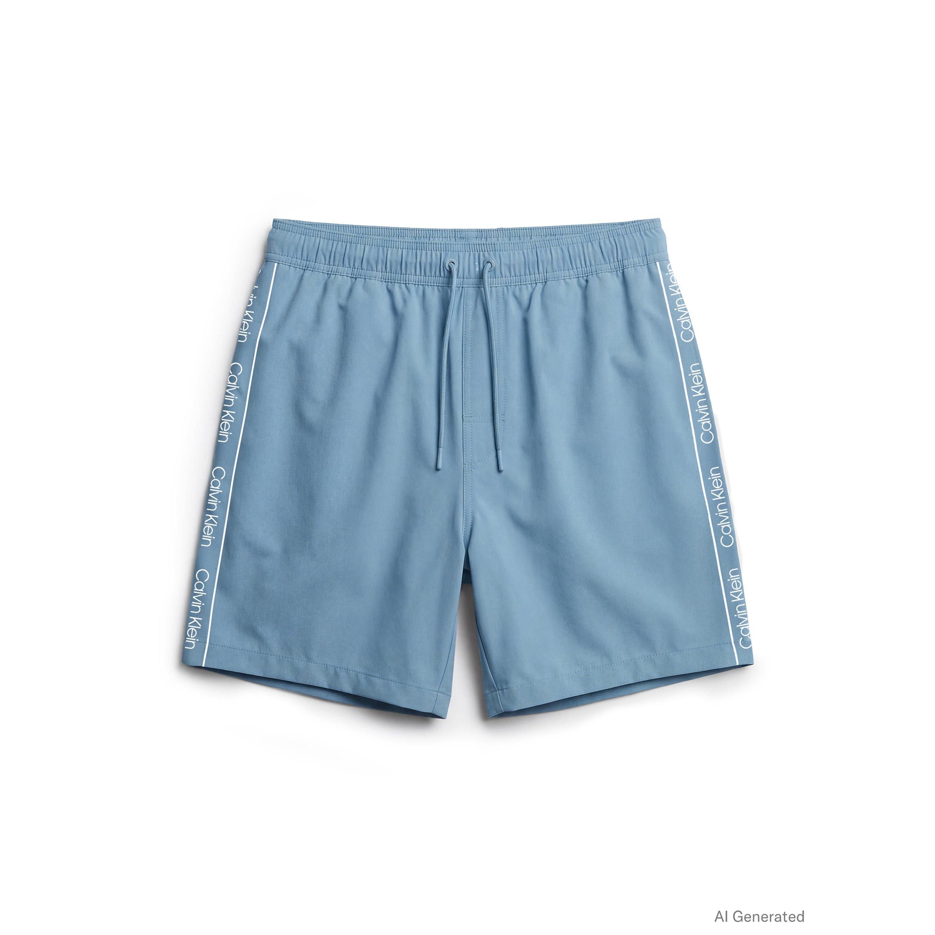 Calvin Klein Men's Swim Shorts - Gulf Blue - L