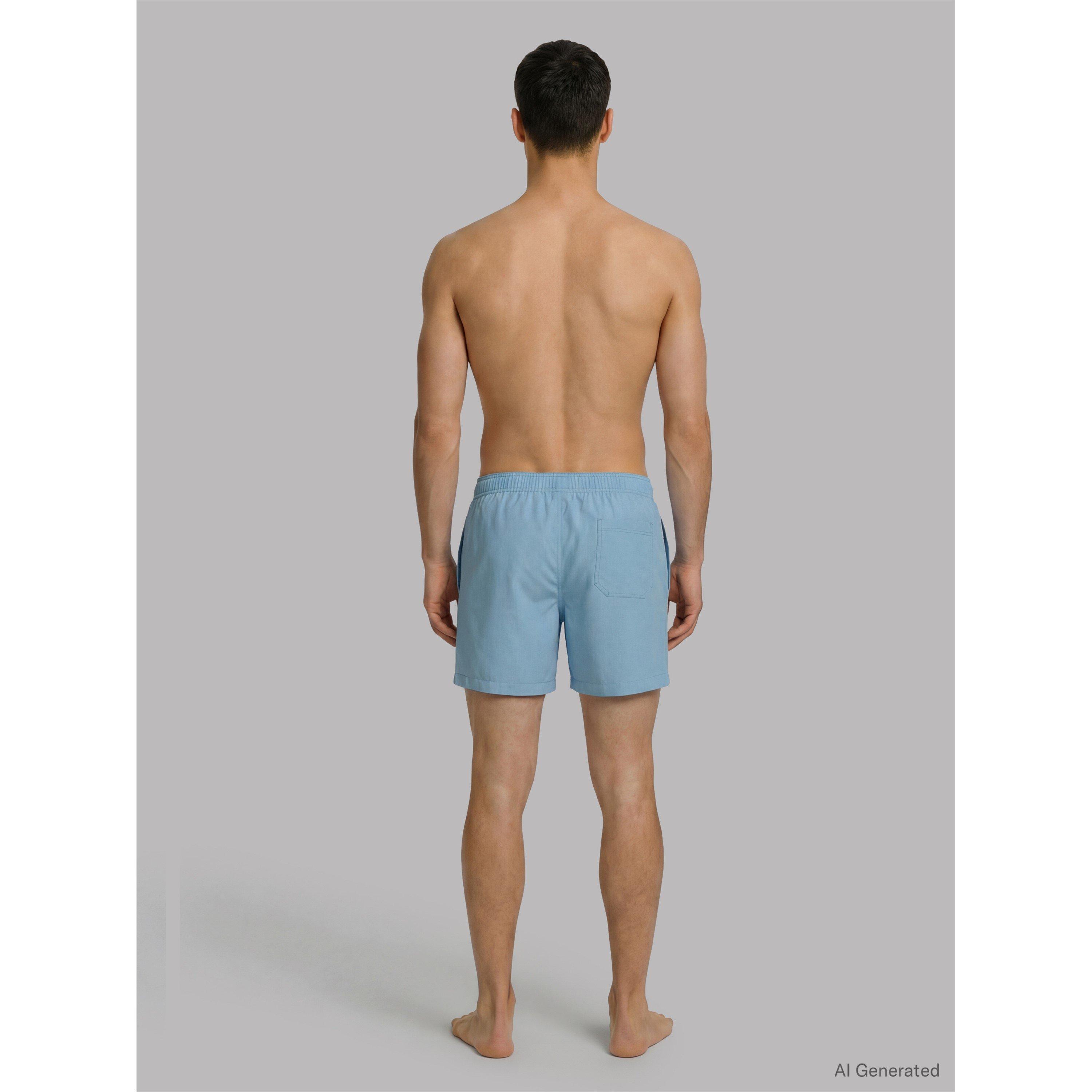 Gulf Blue - Calvin Klein - Men's Swim Shorts - 4