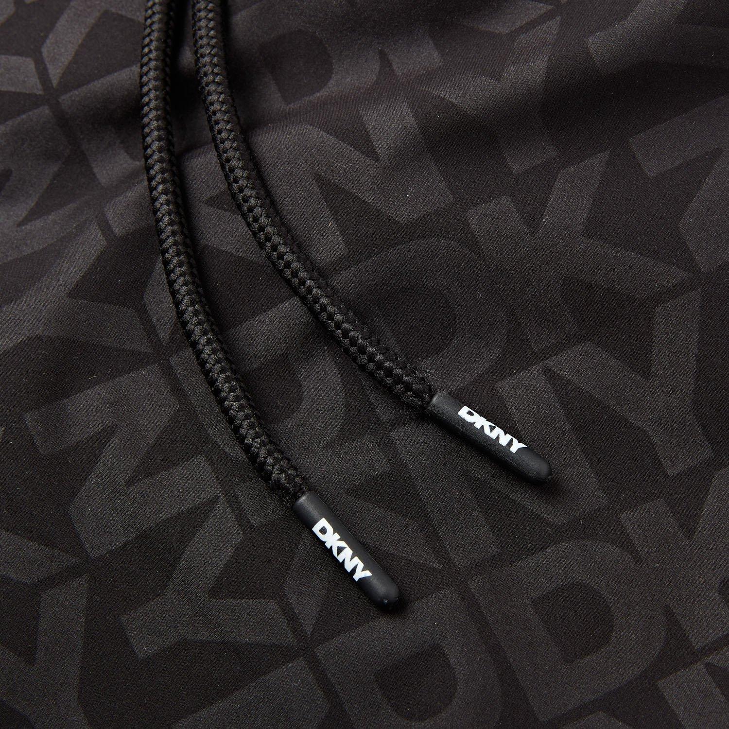 Black Print - DKNY - Logo Swim Short - 5