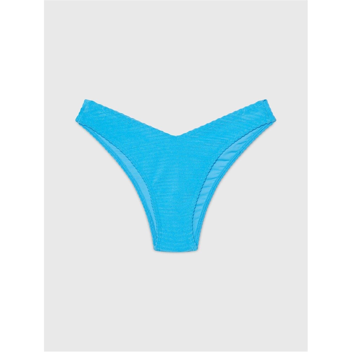 Azul Malibú - Calvin Klein - Women's Delta High Leg Bikini Bottoms - 4