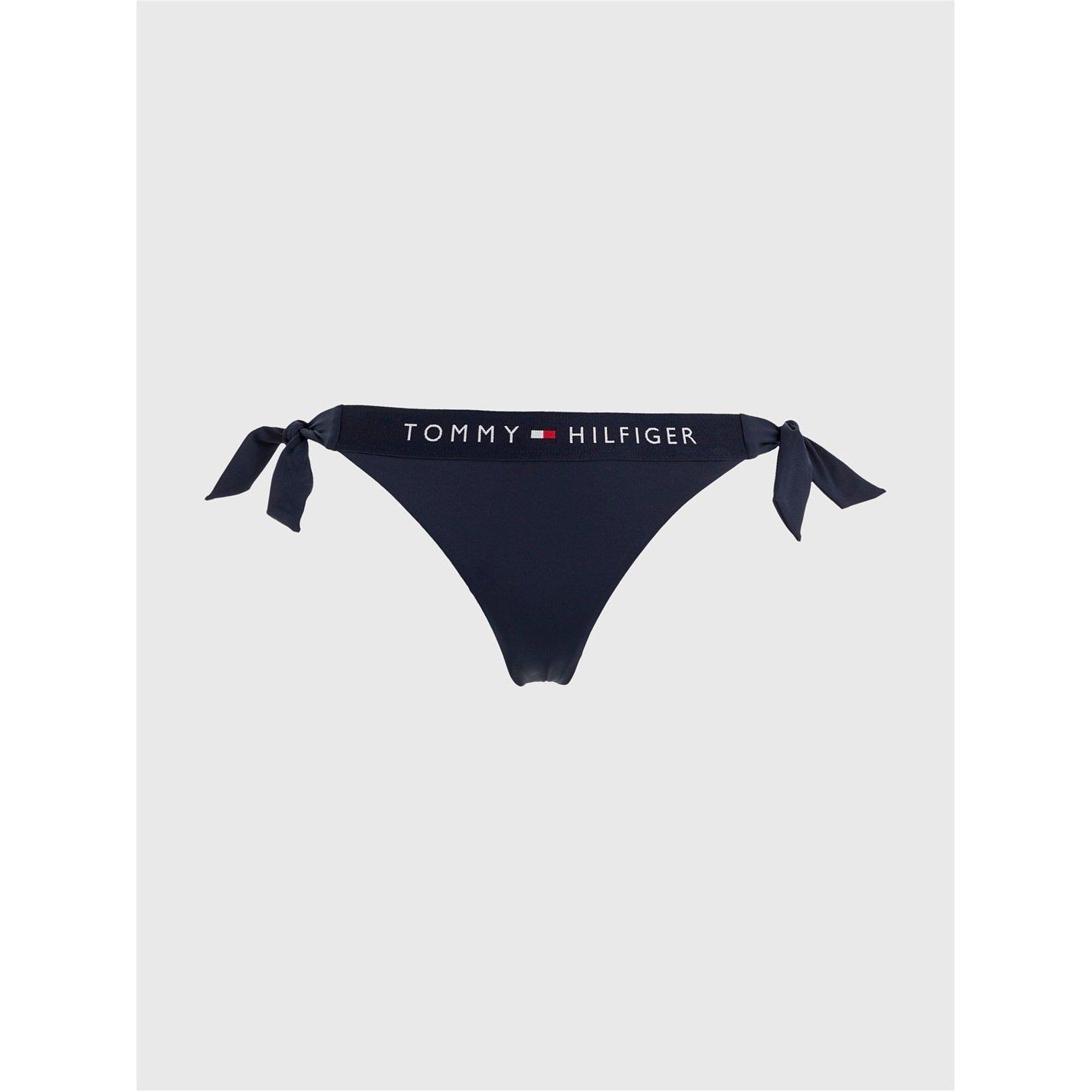 Desert Sky - Tommy Hilfiger - Original Side Tie Cheeky Bikini Bottoms - 1