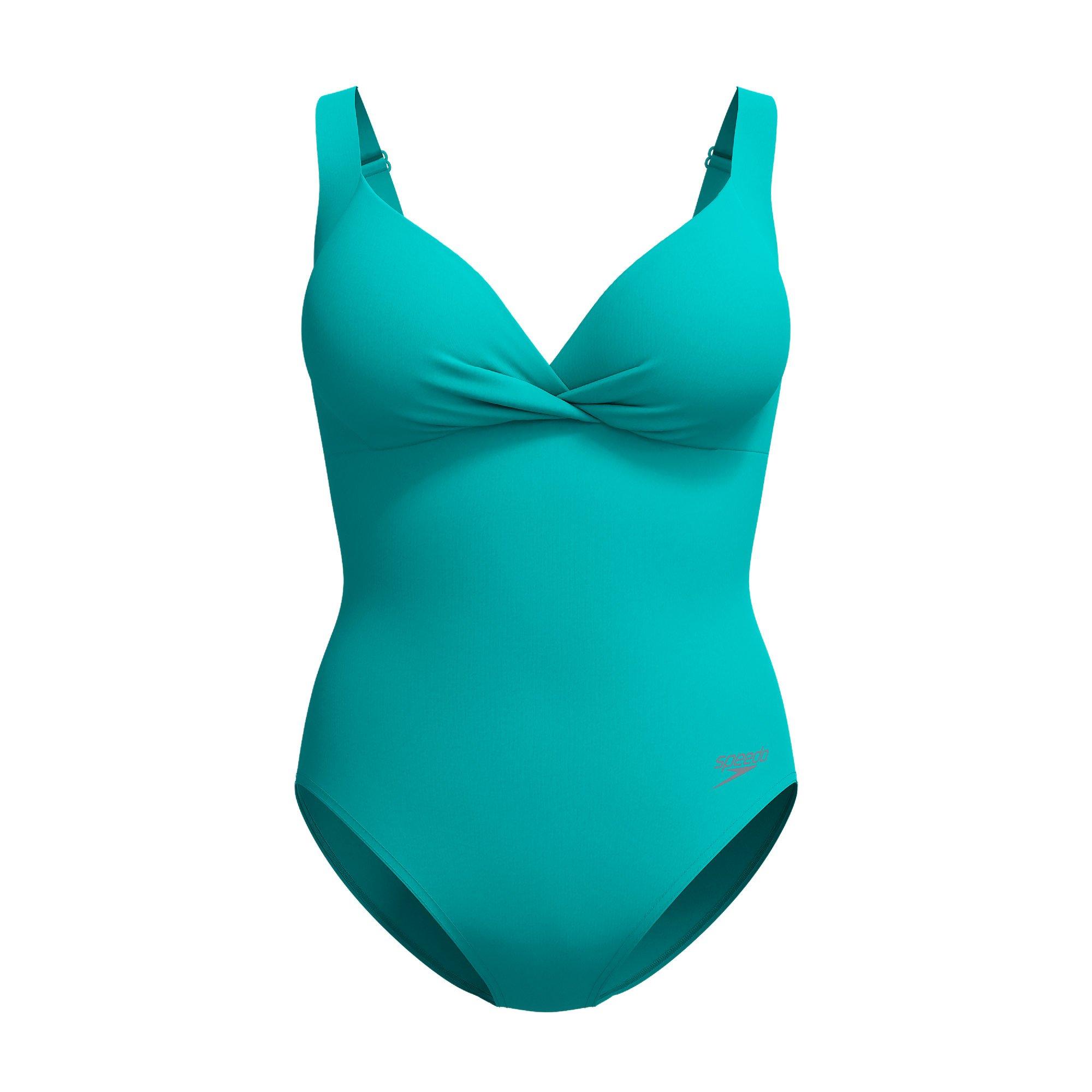 Turquoise - Speedo - Speedo Shaping Cross Ld64 - 1