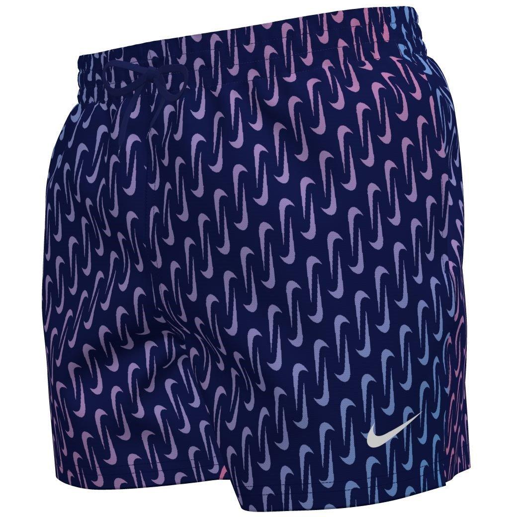 Nike Men's Swim Breaker 5 Brief-Lined Volley Short - Midnight Navy - L