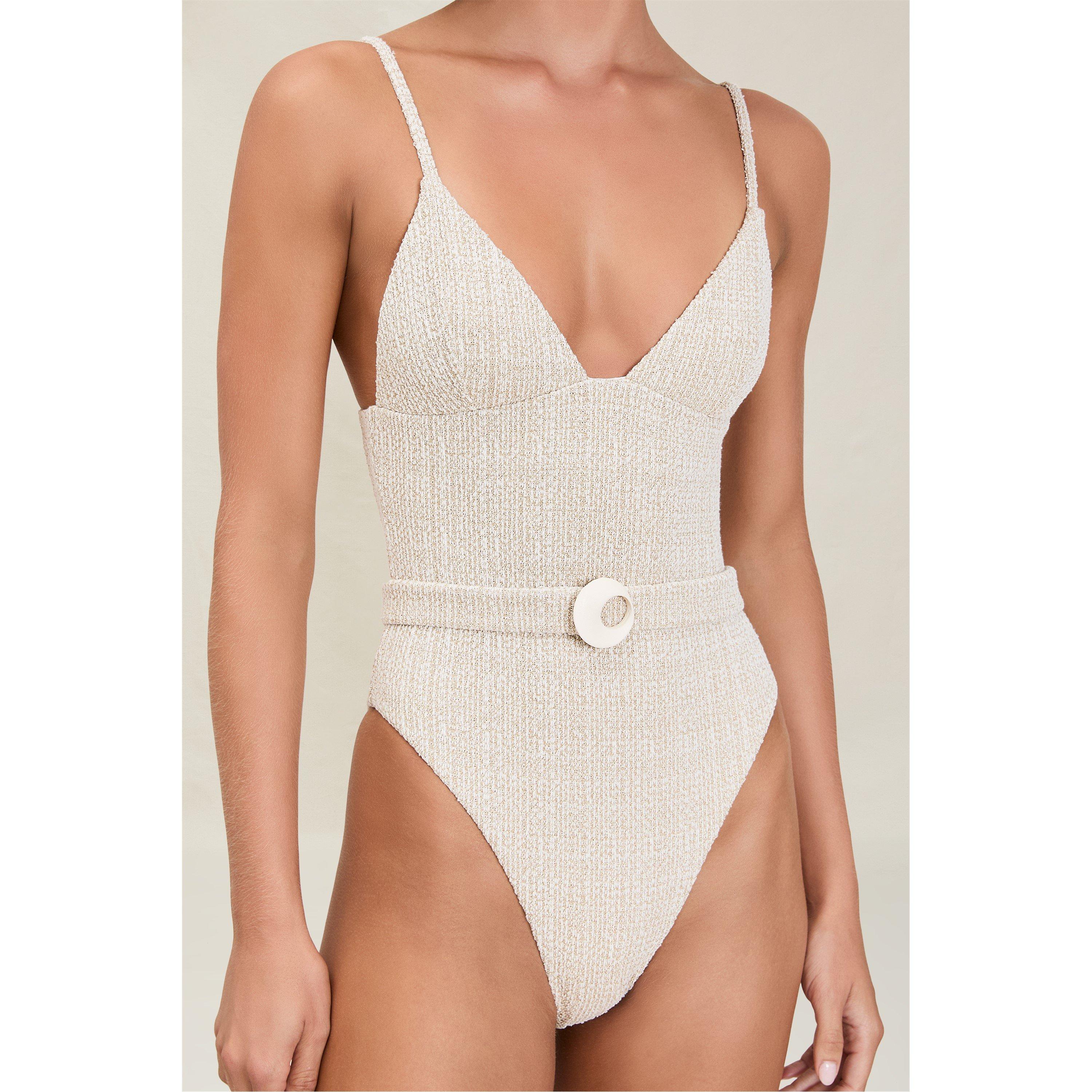 Golden Dune - Devon Windsor - Devon Windsor Catalina Belted Full Piece - 3