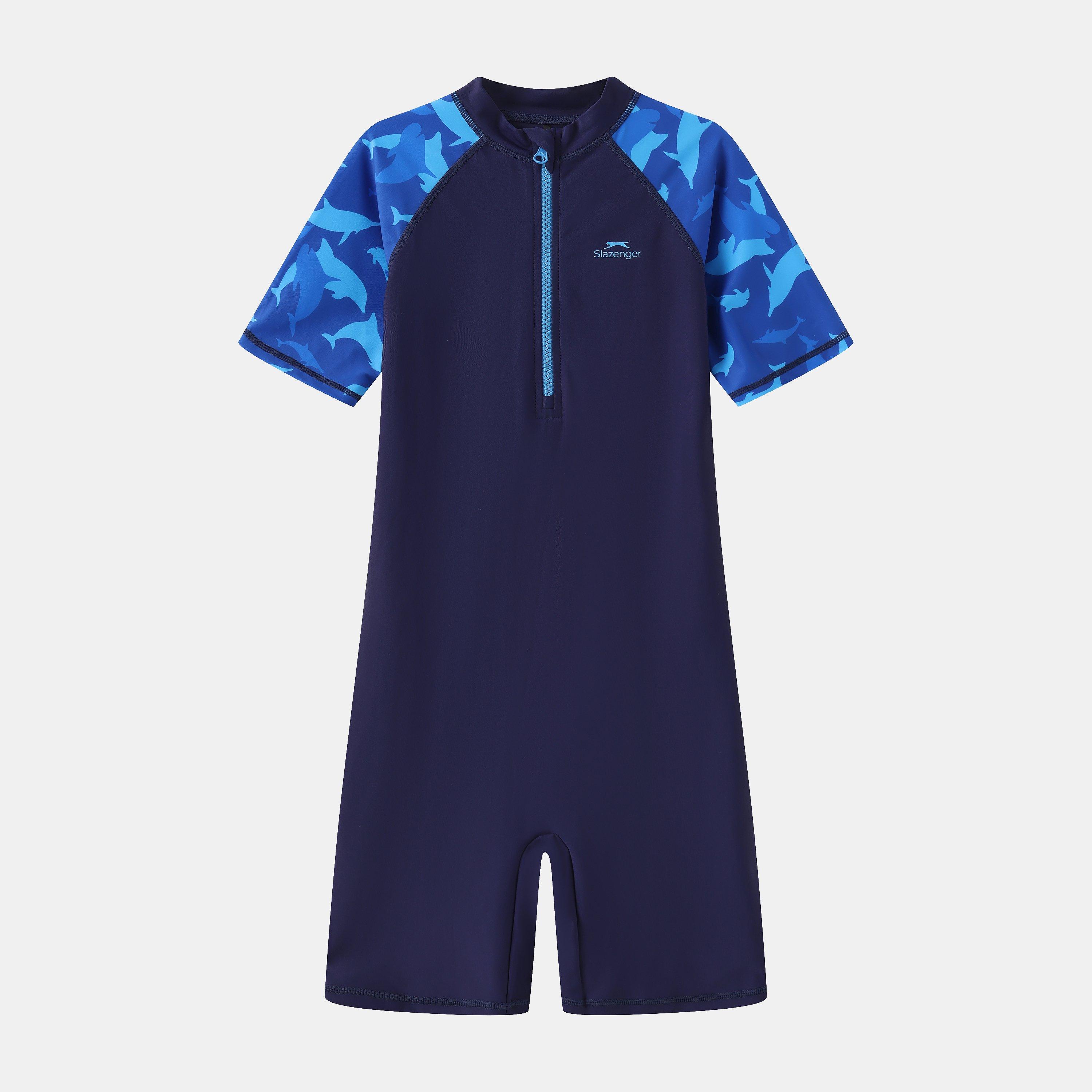 Navy/Blue - Slazenger - 1pc Swimsuit Juniors - 1