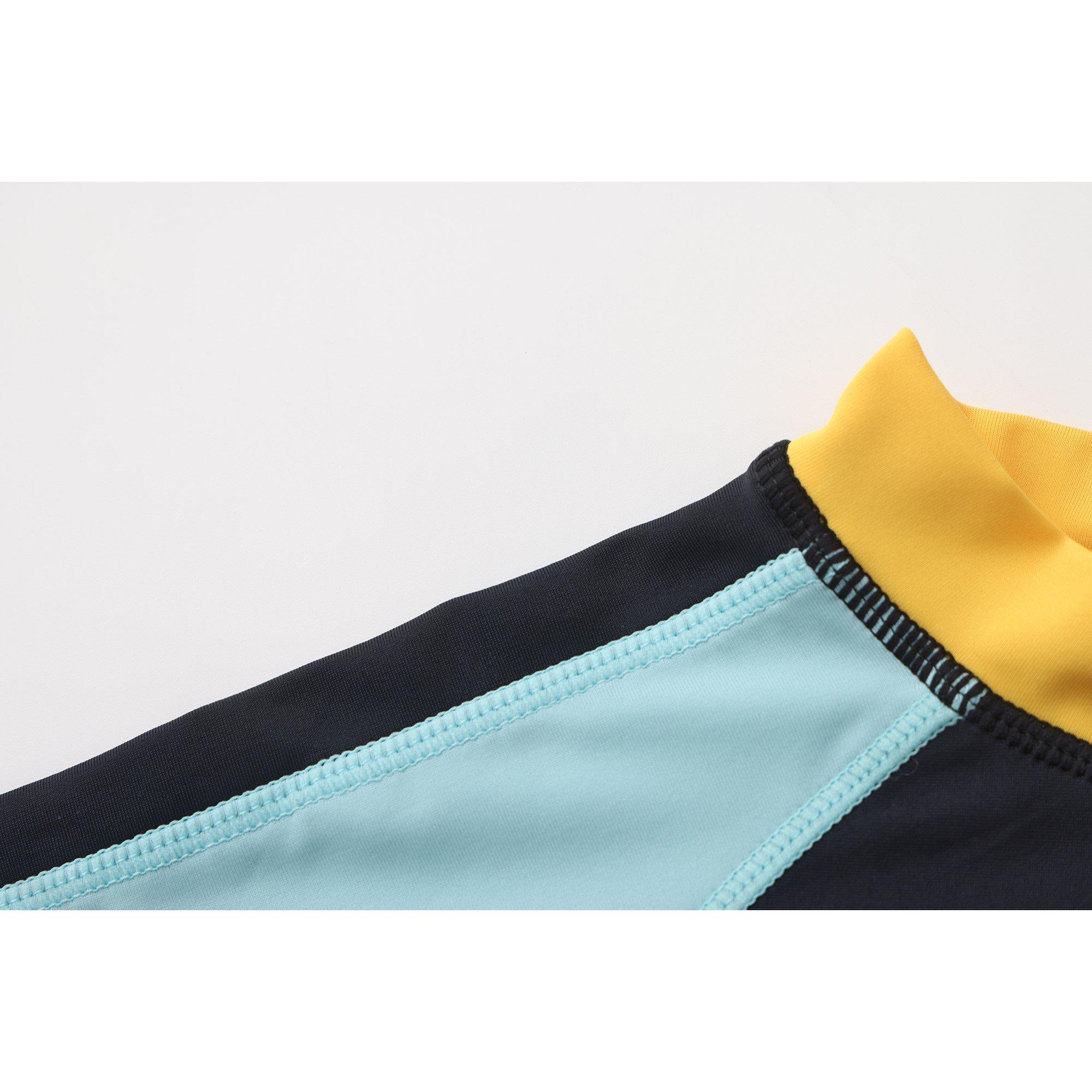 Blk/Blue/Yellow - Slazenger - 1pc Swimsuit Juniors - 3