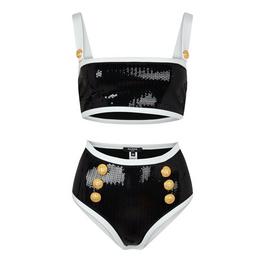 Balmain Brief Sequined Bikini