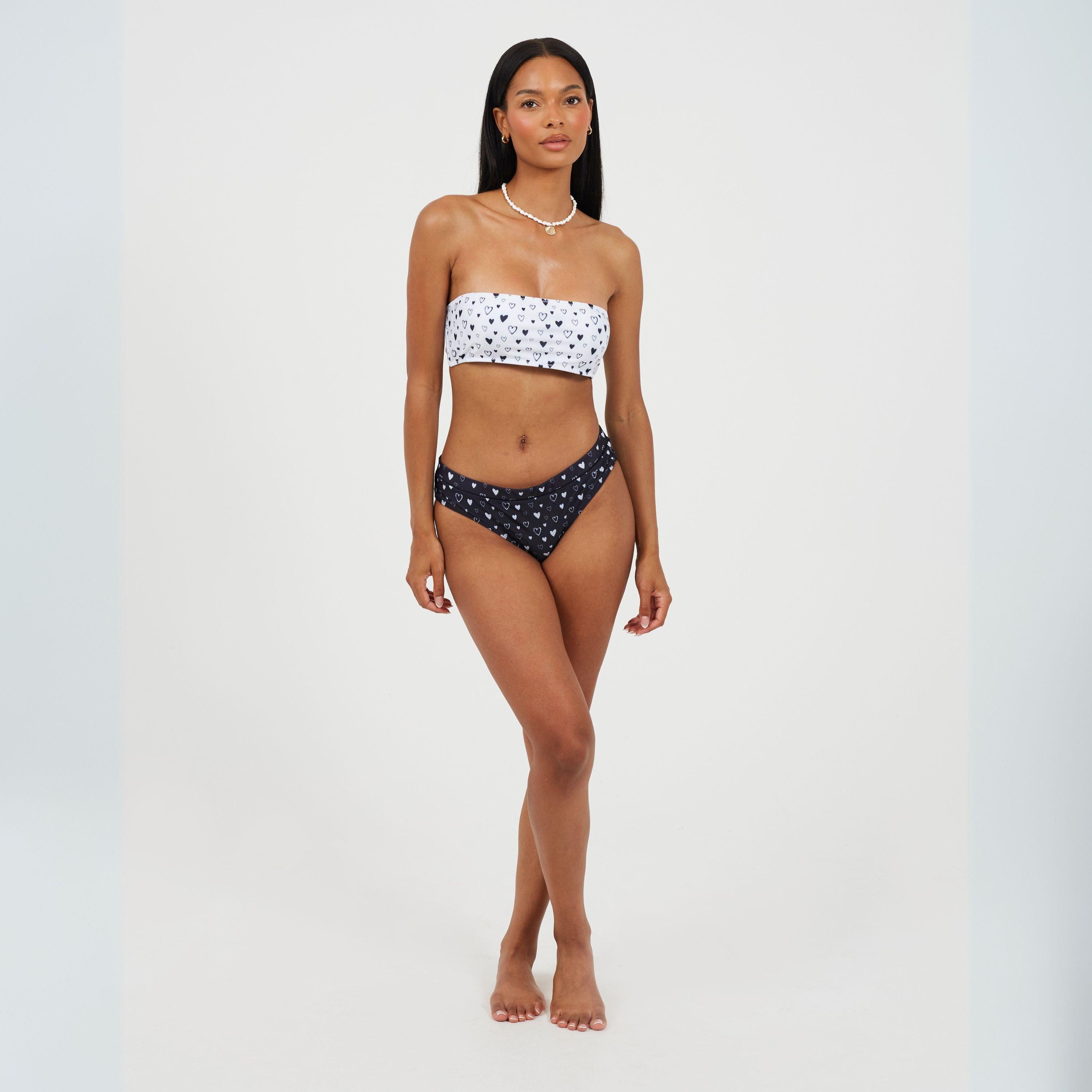 White/Black - Brave Soul - Bikini Top  Ld99 - 4