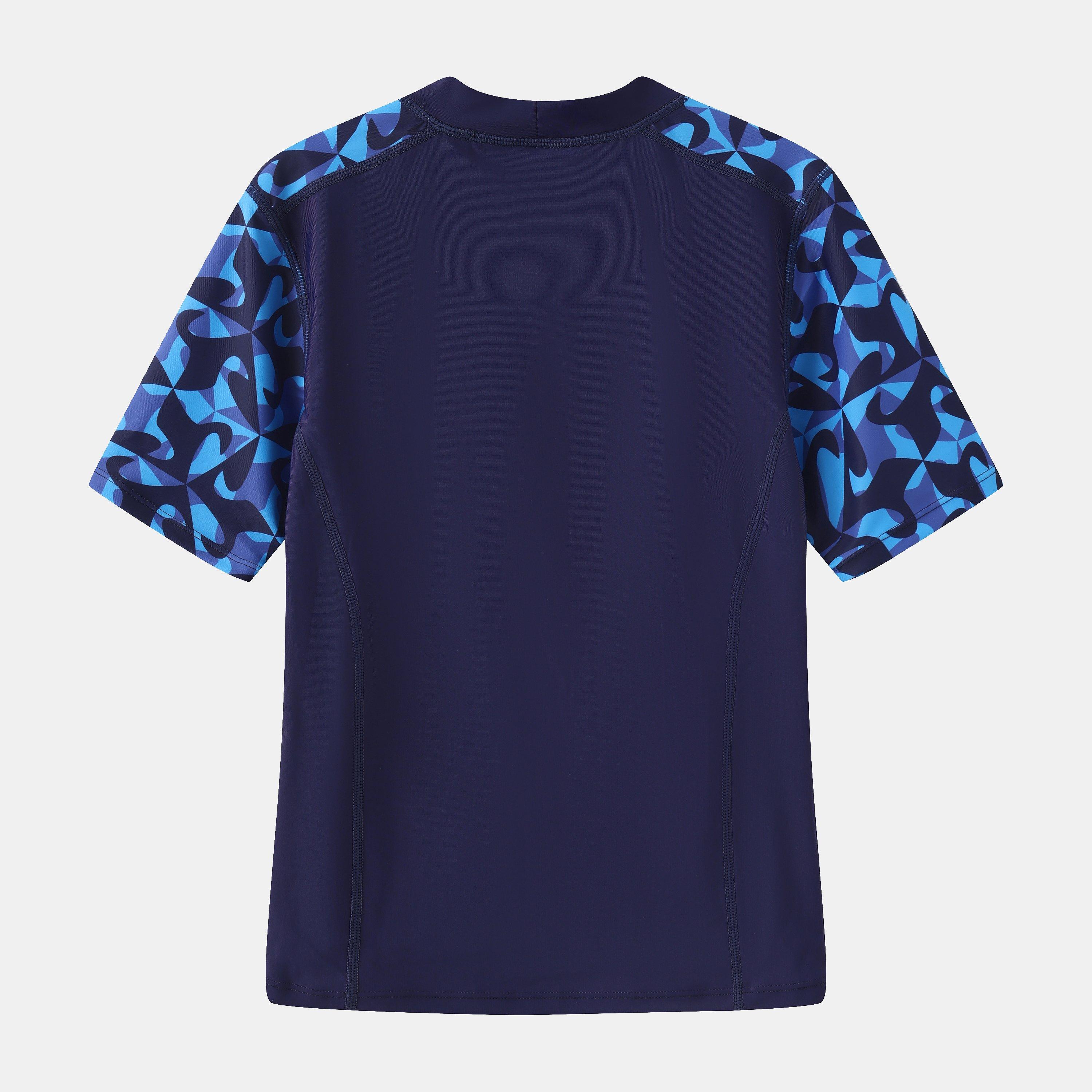 Navy/Blue - Slazenger - 2pc SS Swimsuit Juniors - 3