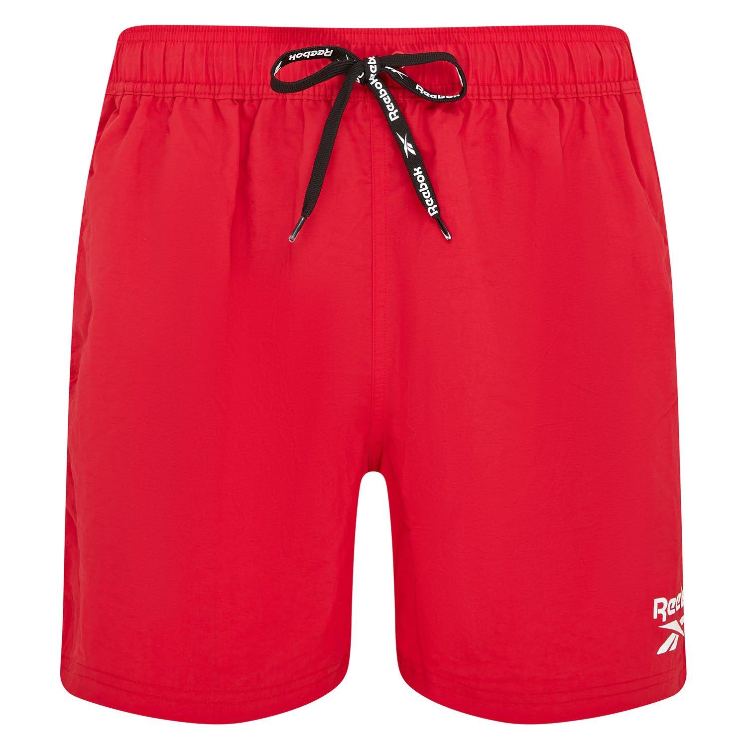 Red - Reebok - Mens Swim Shorts Duke - 2