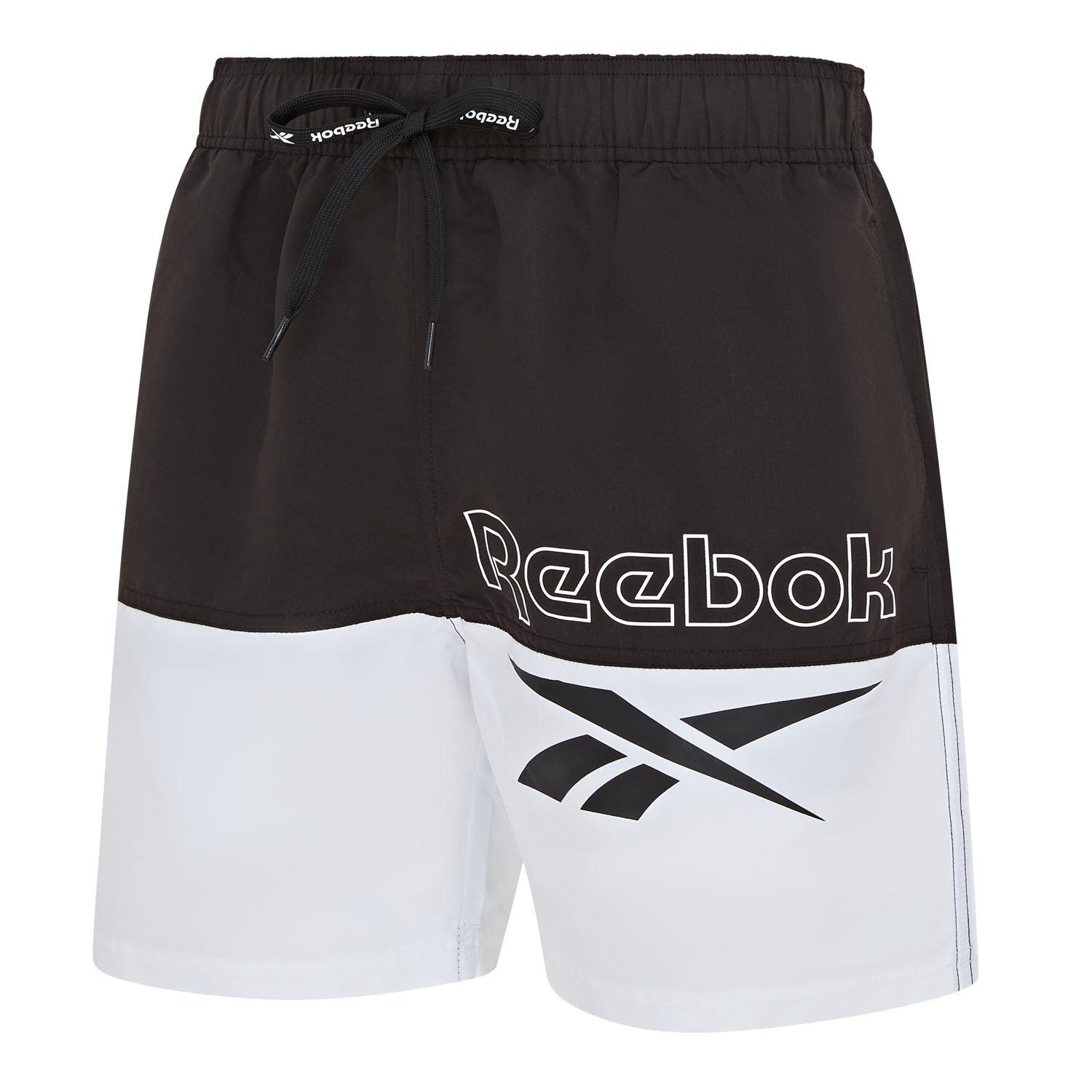 Black/White - Reebok - Mens Swim Short Rory - 2