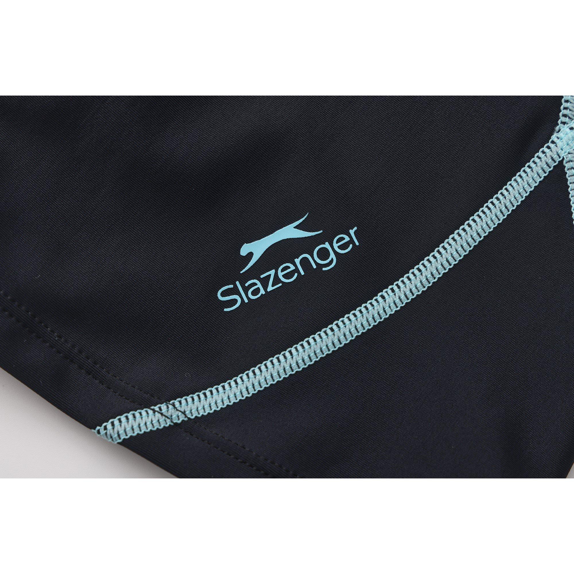 Blue - Slazenger - 2pc LS Swimsuit Juniors - 9