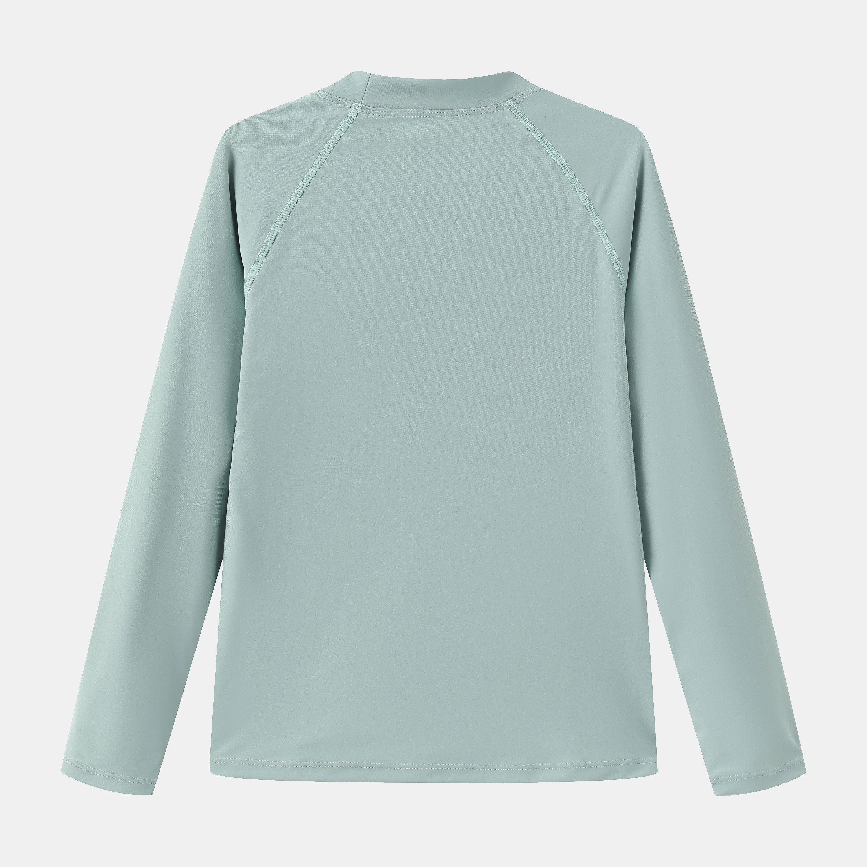 Green - Slazenger - Slaz 2pc LS Swimsuit Juniors - 3