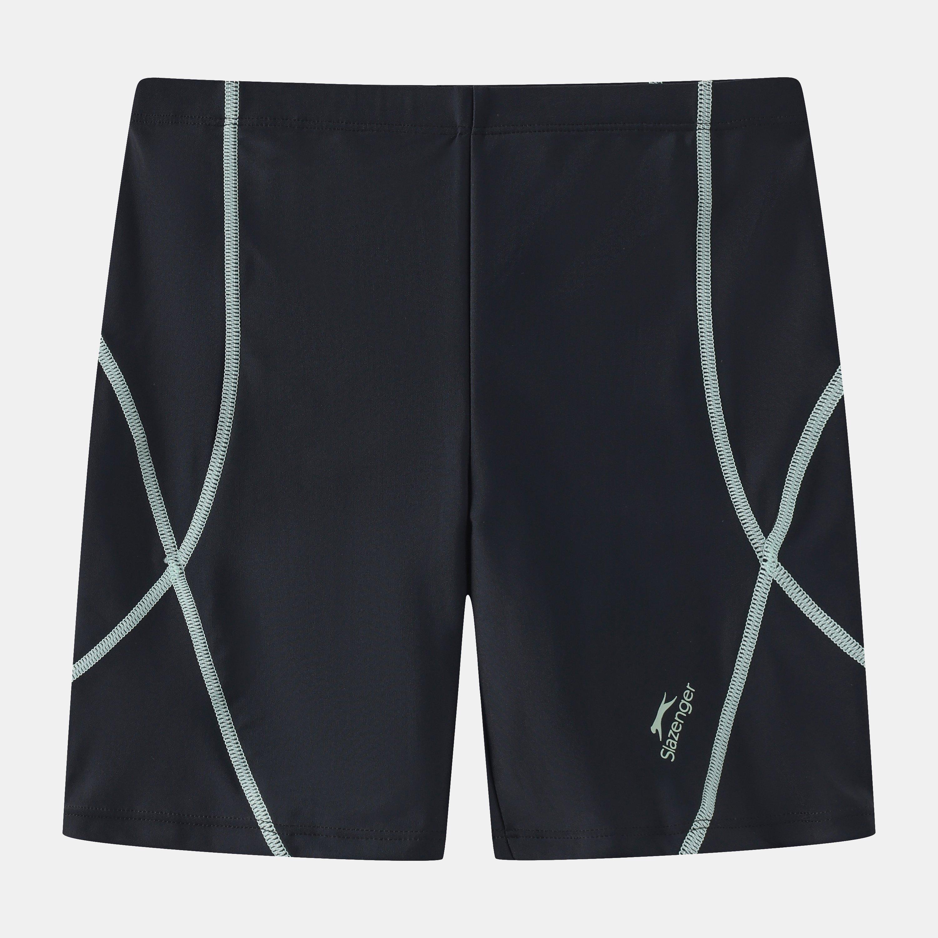 Green - Slazenger - Slaz 2pc LS Swimsuit Juniors - 4