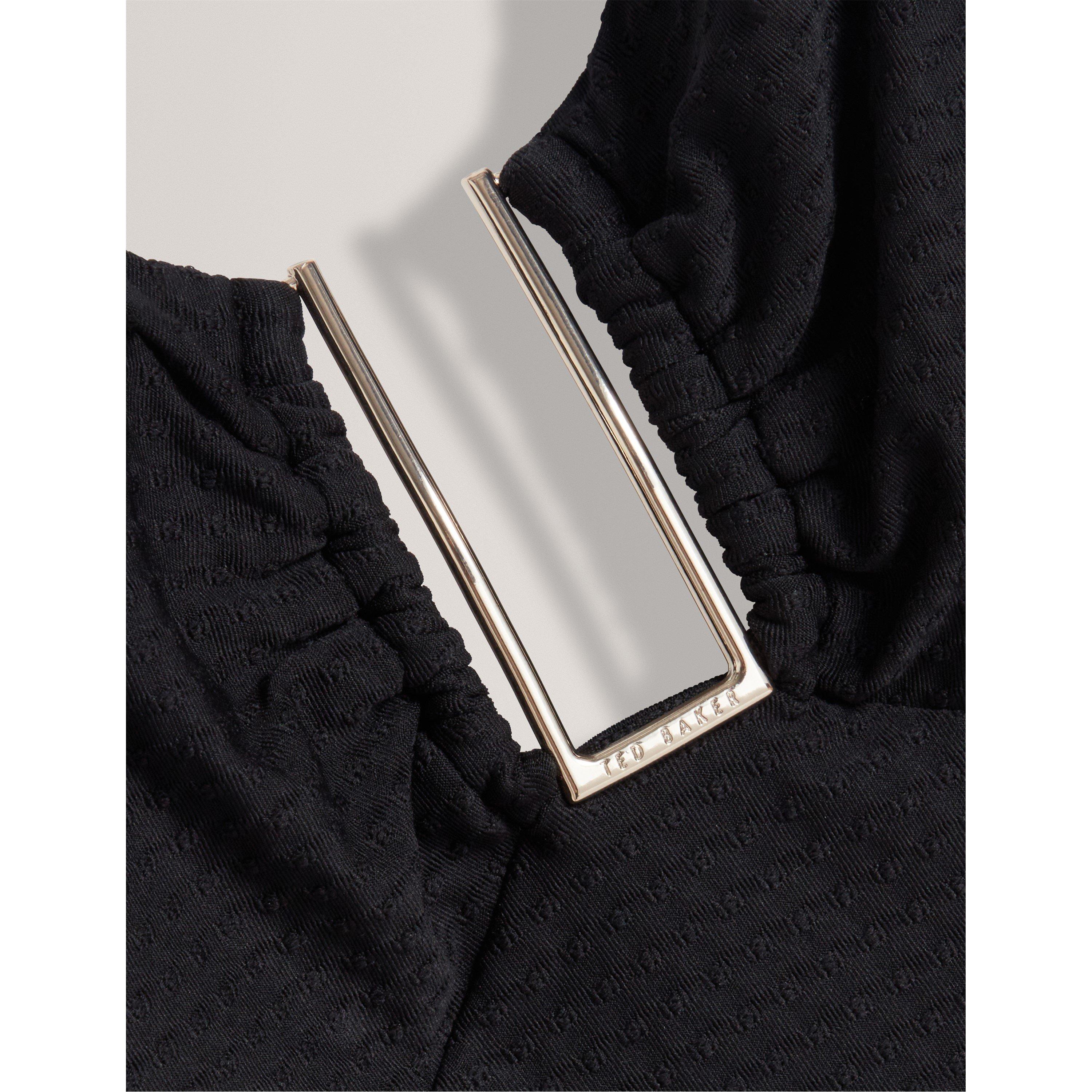 Black - Ted Baker - Women's Bar Balconette Swimsuit - 2