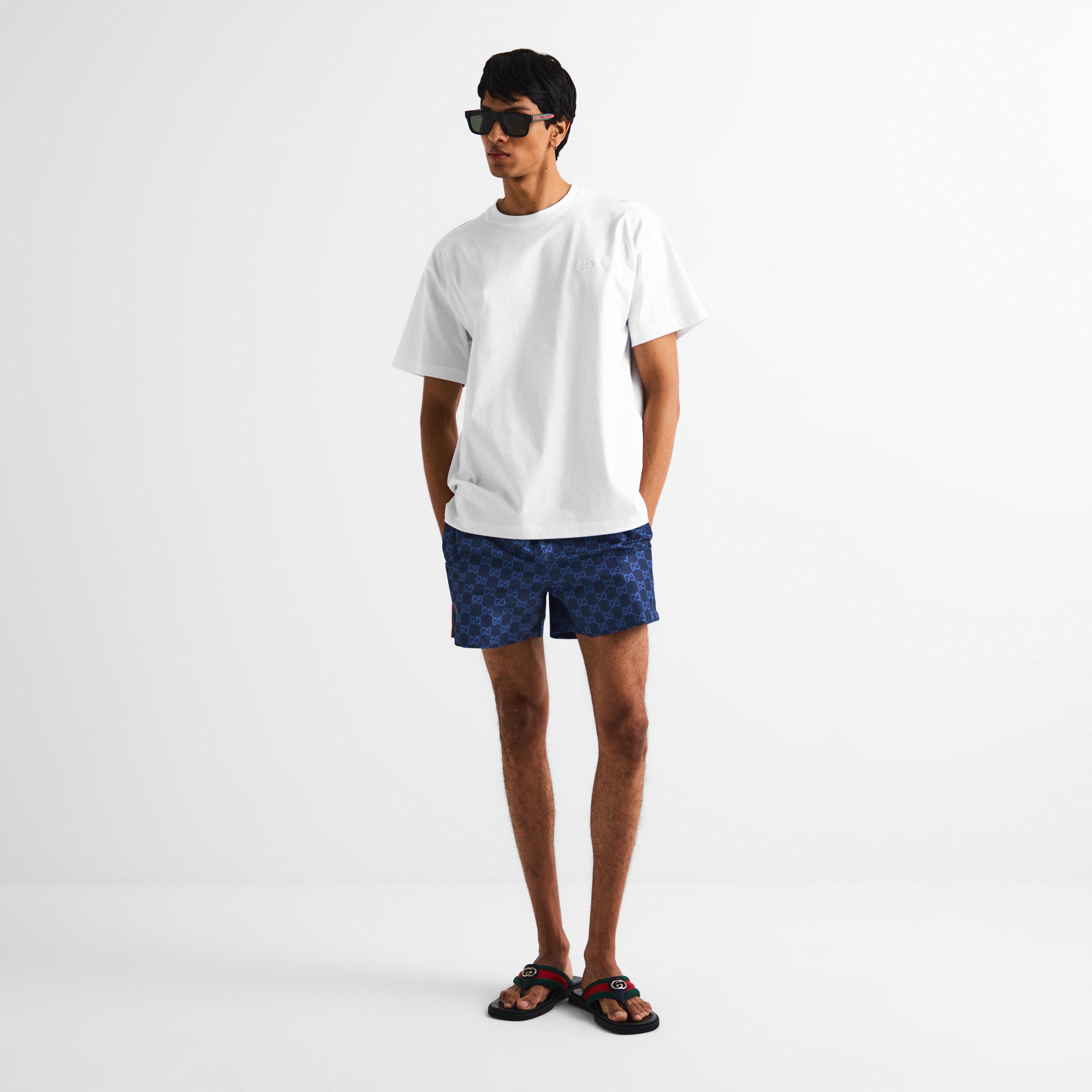 Navy - Gucci - Men's Swim Shorts - 6