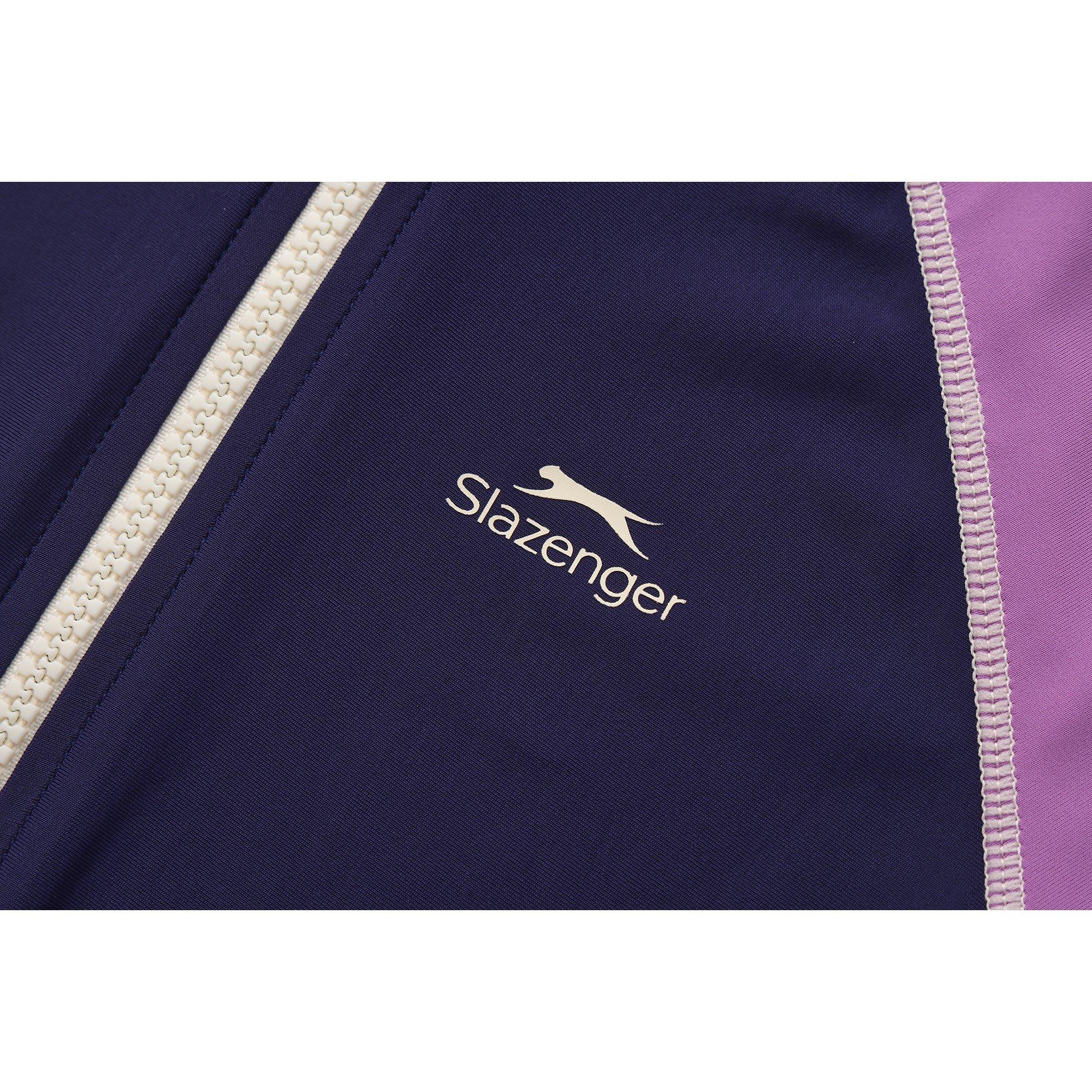 Navy/Purple - Slazenger - 1pc Swimsuit Junior Girls - 5
