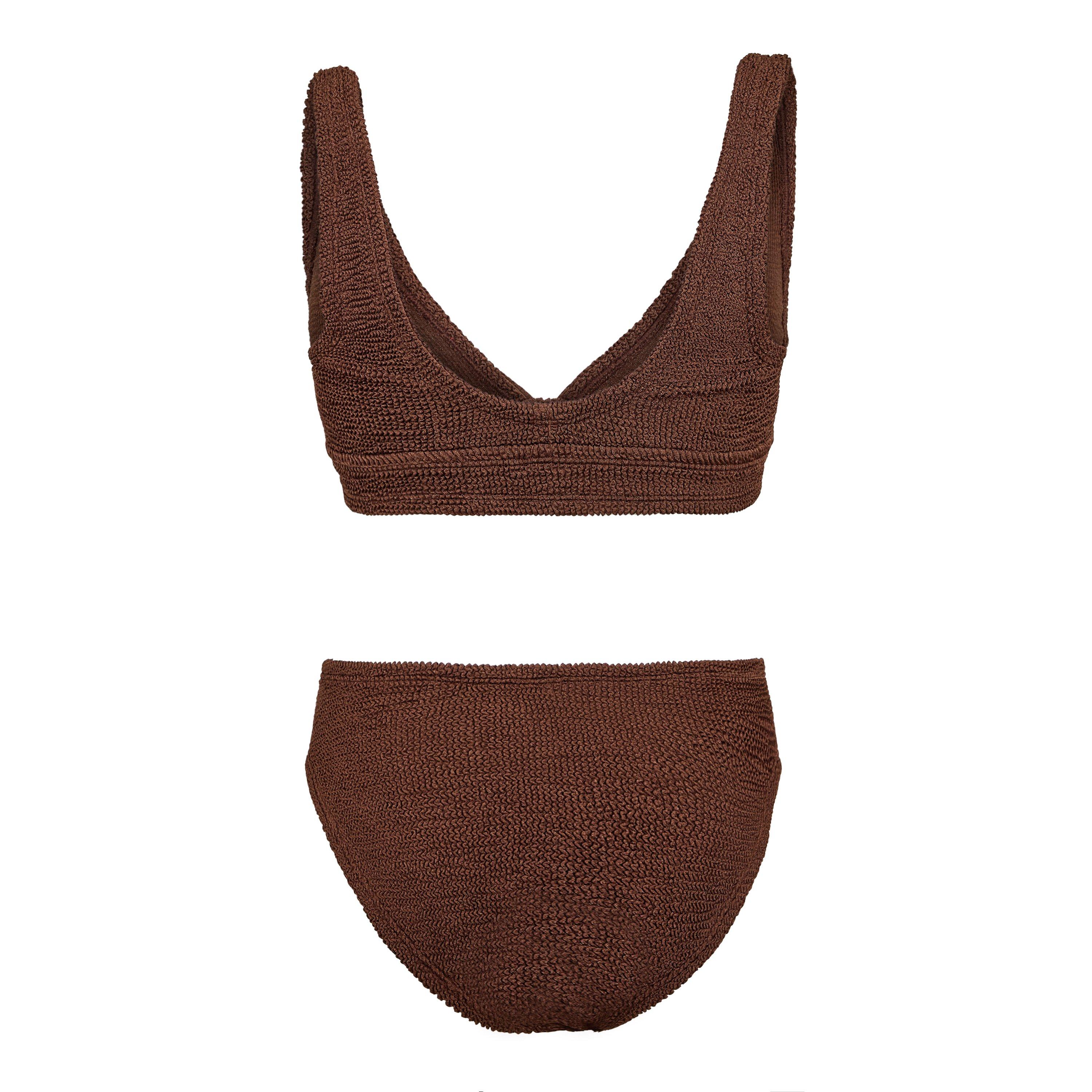 Metallic Choco - Hunza G - Hunza G Angel Bikini Ld61 - 2