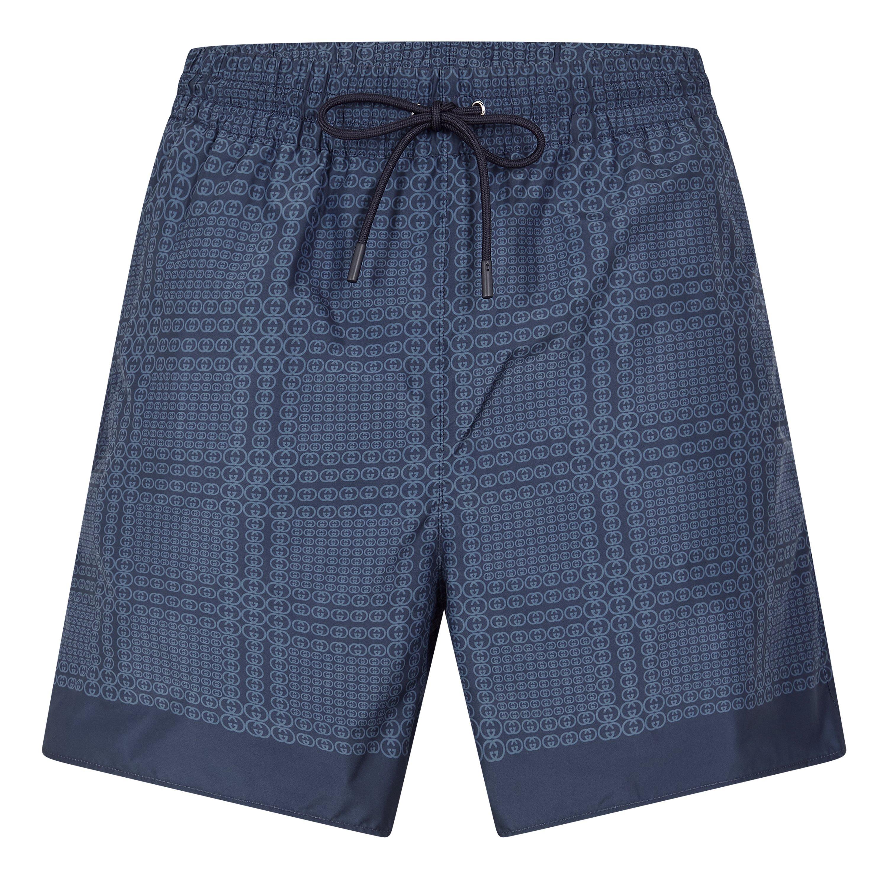 Gucci Gucci Swim Short 2 Sn61 - Navy / Royal - M