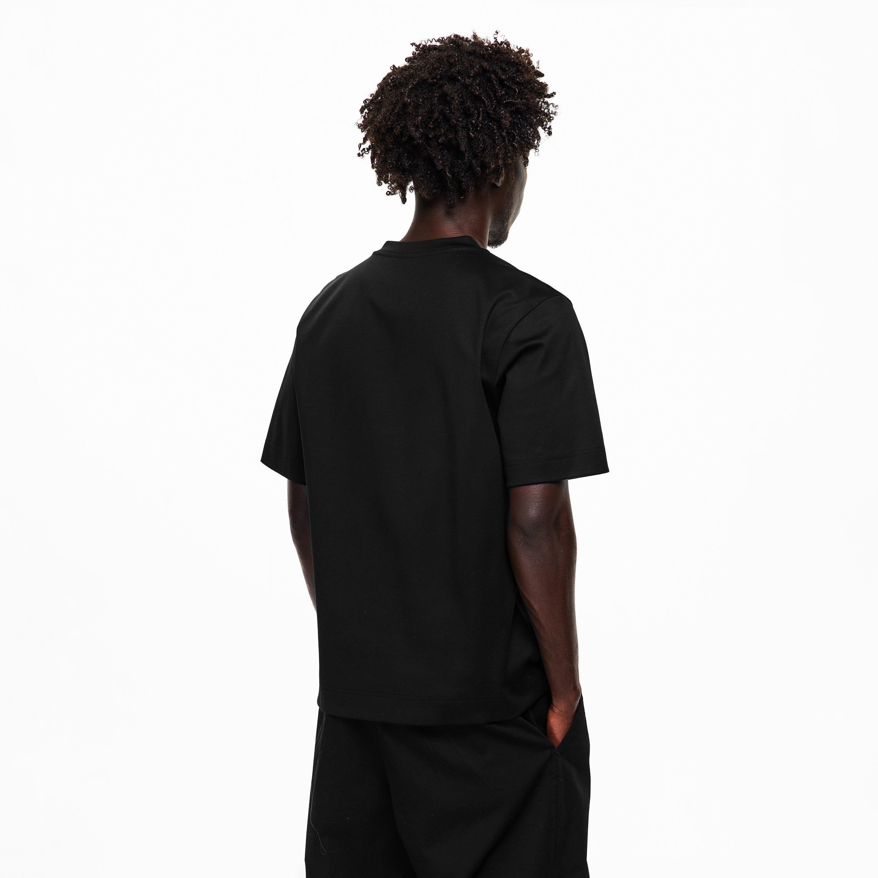 Black - Fendi - Men's FF T-Shirt - 4