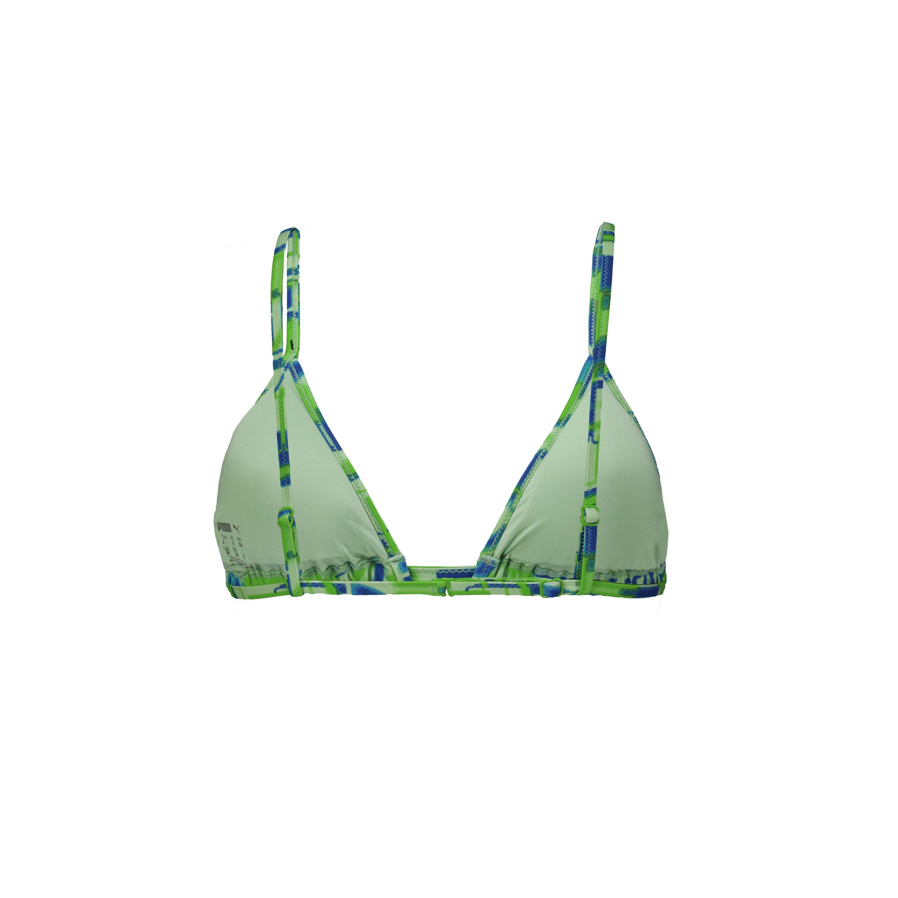 Green Combo - Puma - Women's Triangle Bikini - 2