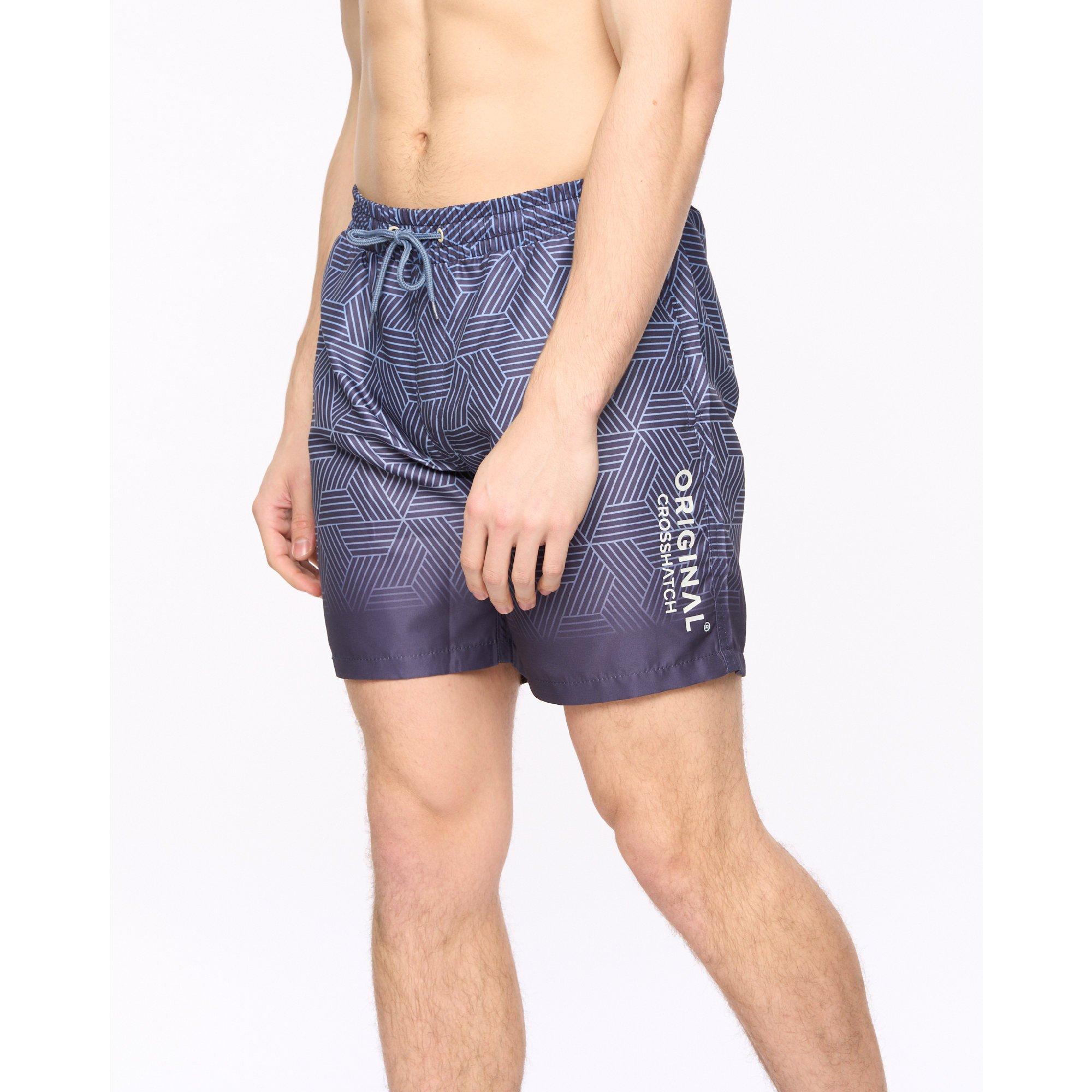 NAVY - Crosshatch - CH Layotta Swim Shor Sn64 - 3