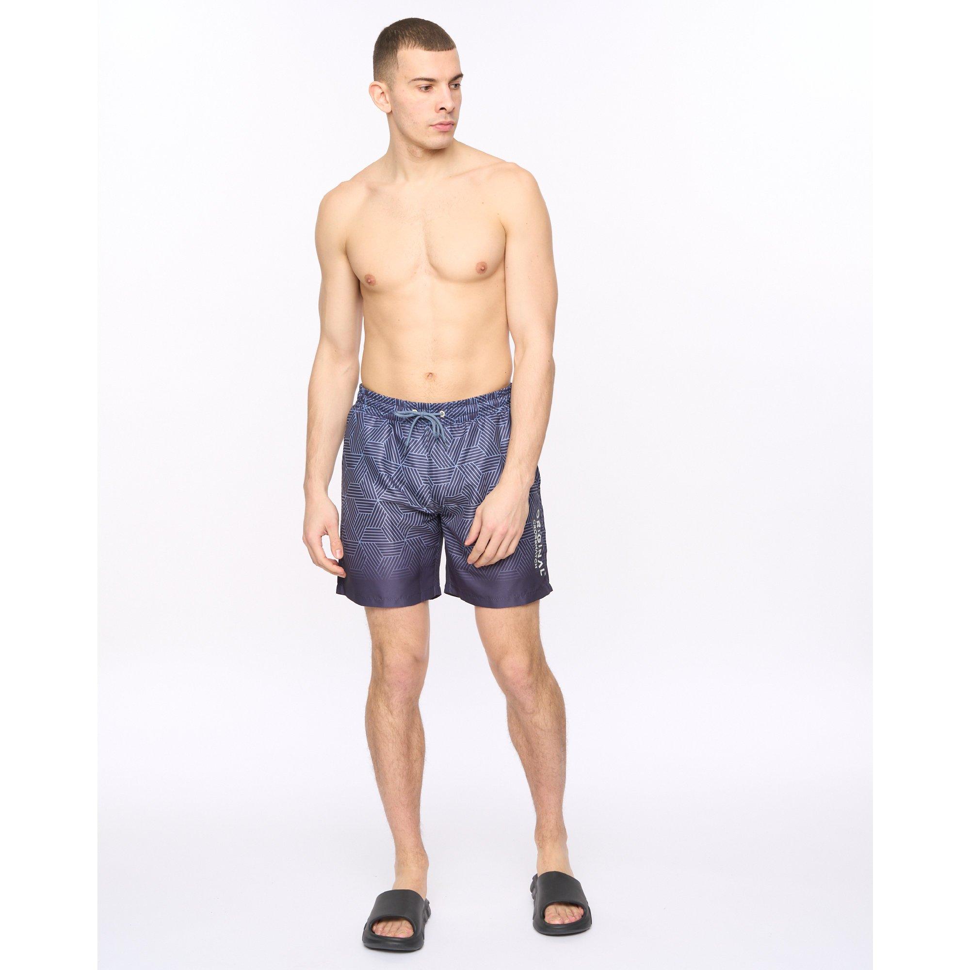 NAVY - Crosshatch - CH Layotta Swim Shor Sn64 - 5