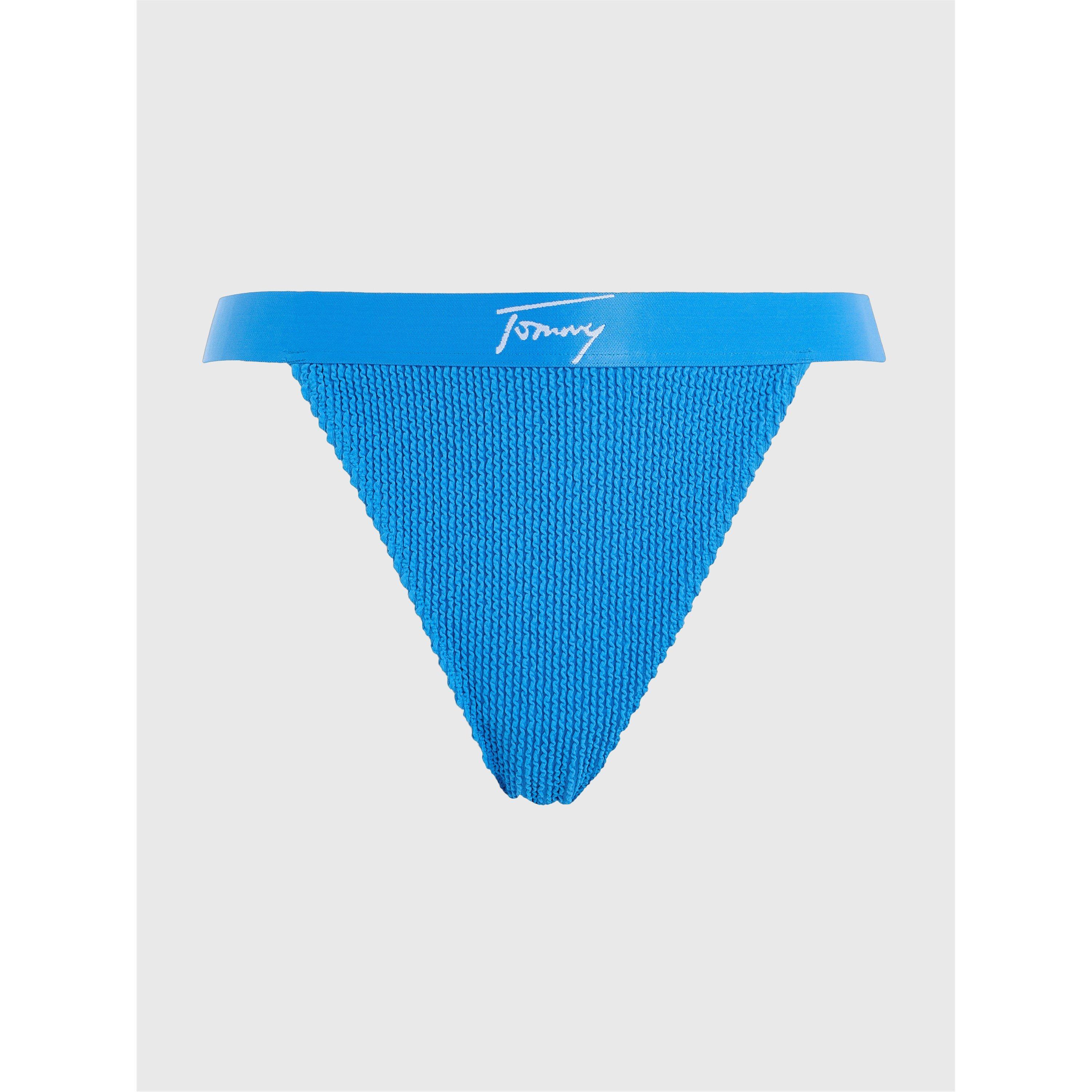 Tommy Hilfiger Women's High-Leg Cheeky Hipster Bikini Bottoms