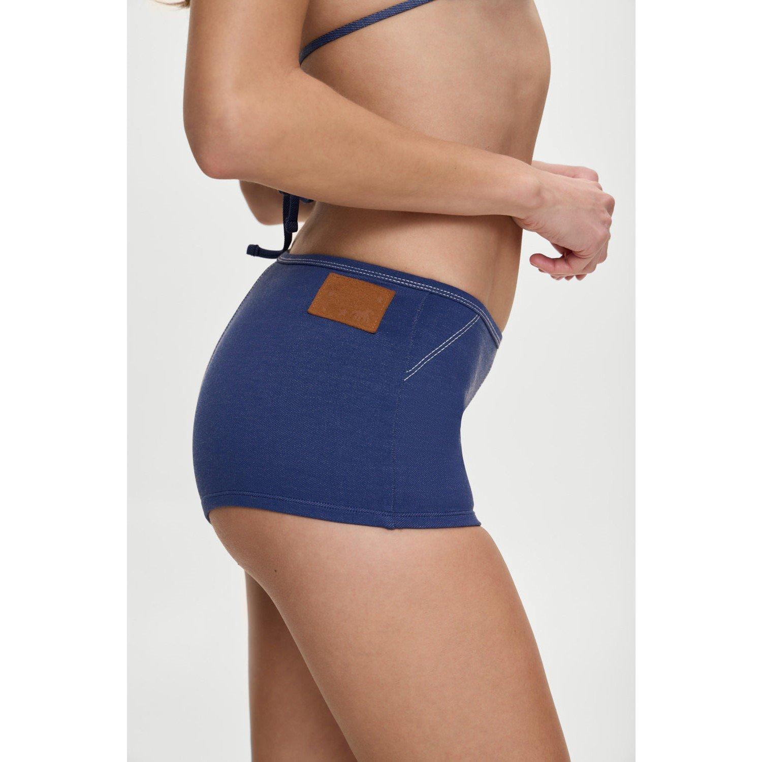 Summer Denim - Frankies Bikinis - X Bella Hadid Caster Boy Shorts - 3