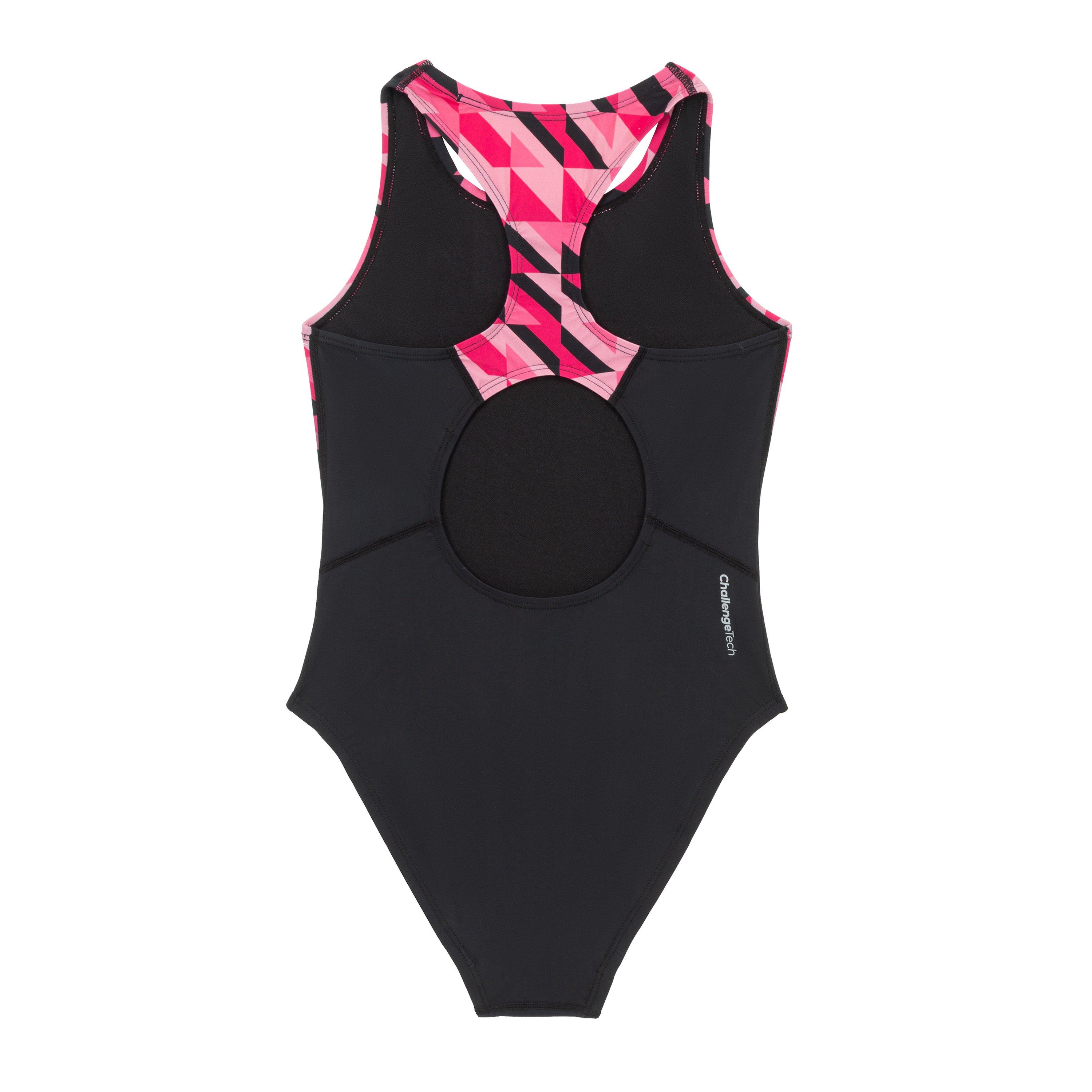 Schwarz/Rosa - Slazenger - Slaz One Piece Swimsuit - 2
