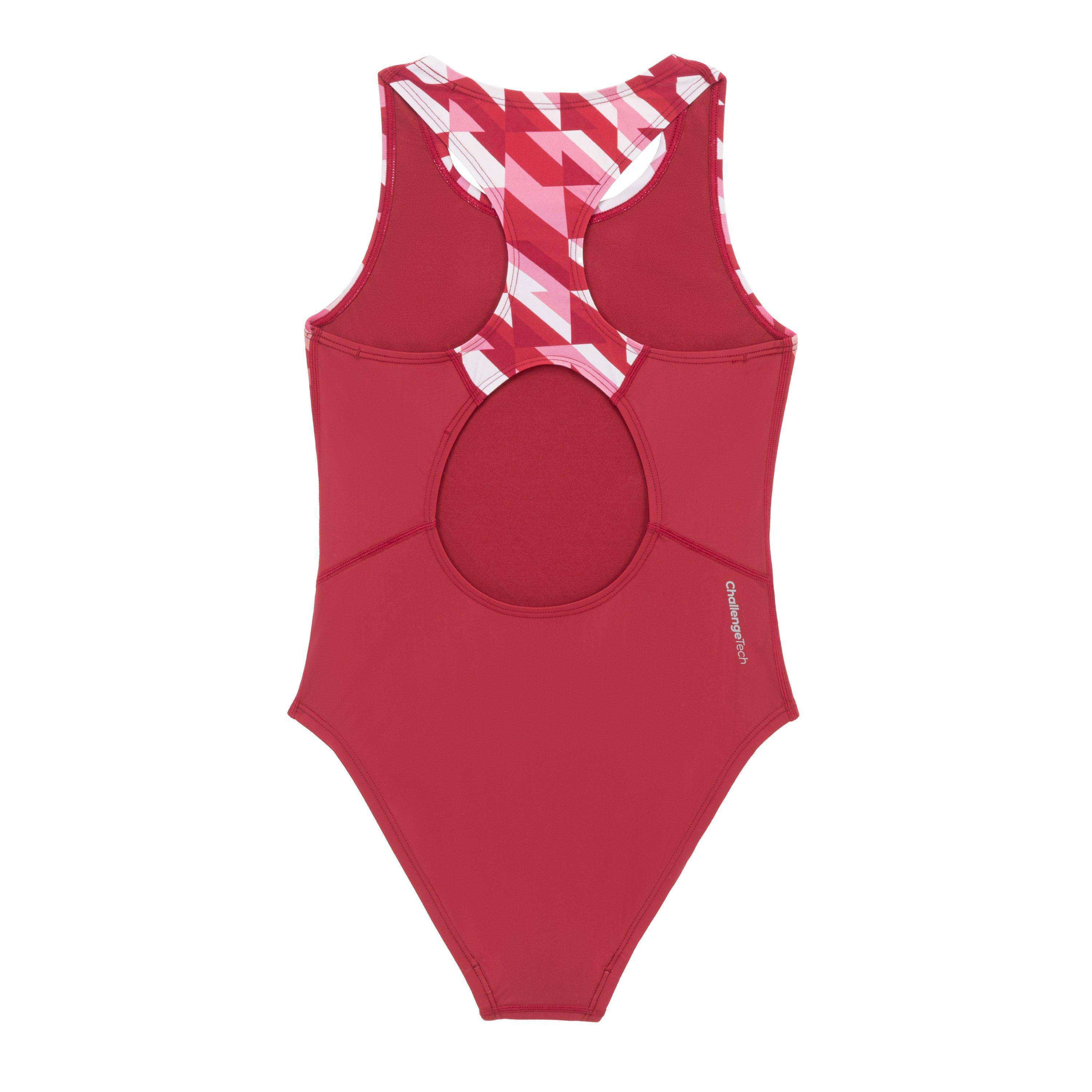 Pink/Pink - Slazenger - Kids' Slaz One Piece Swimsuit - 2