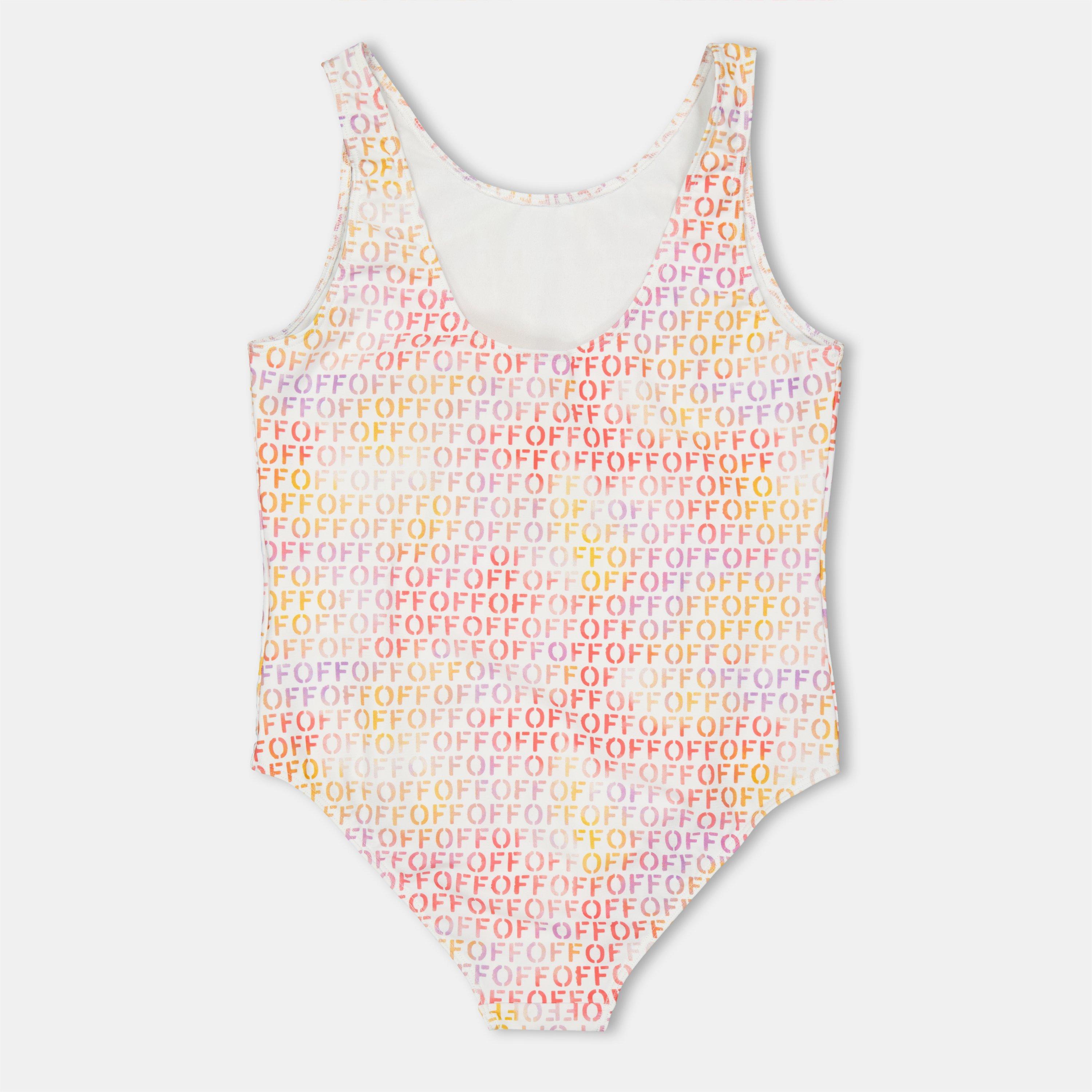 Multi - Off White - Kids One Piece Swimsuit - 2