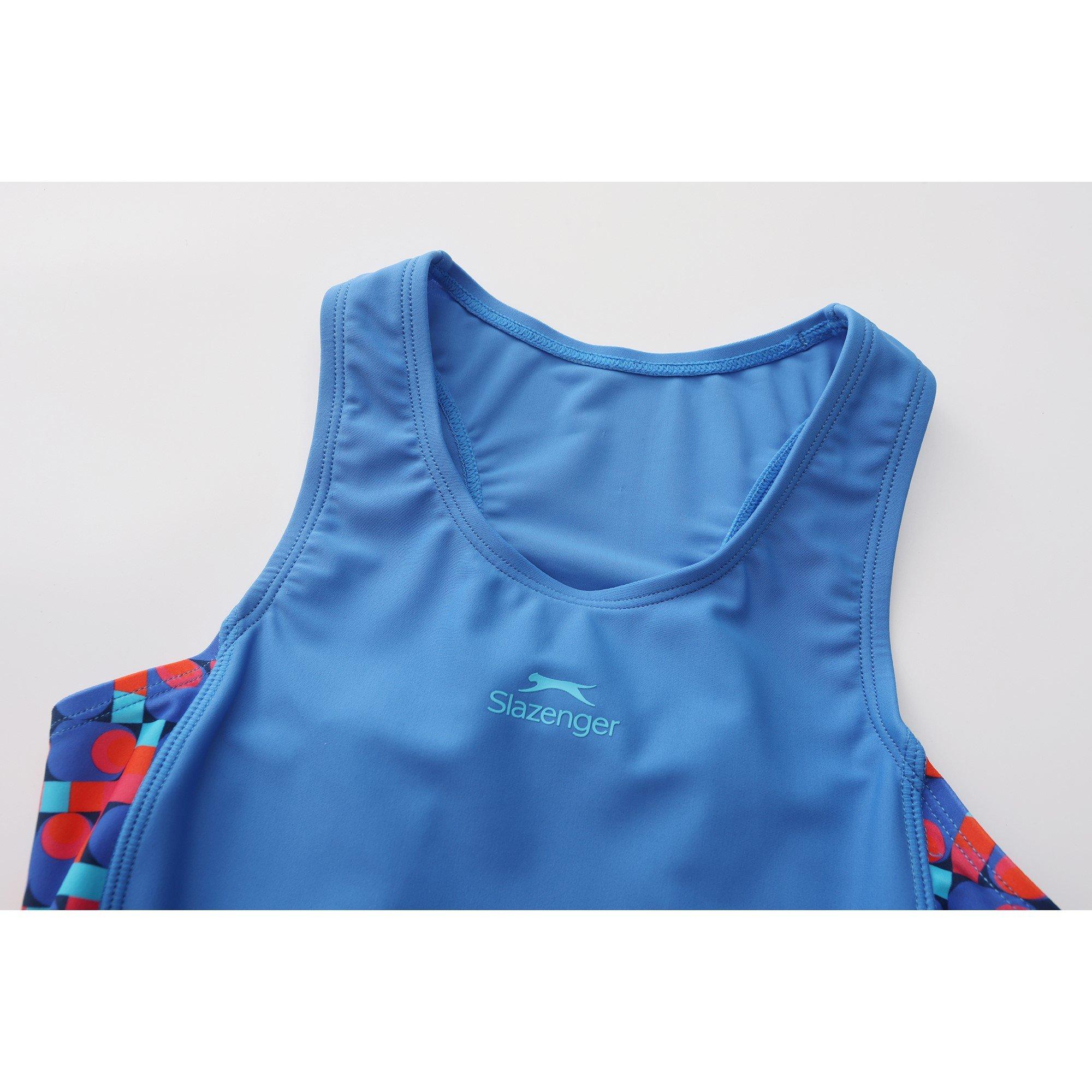 Blue/Blue - Slazenger - PL Boyleg Junior Girls - 3
