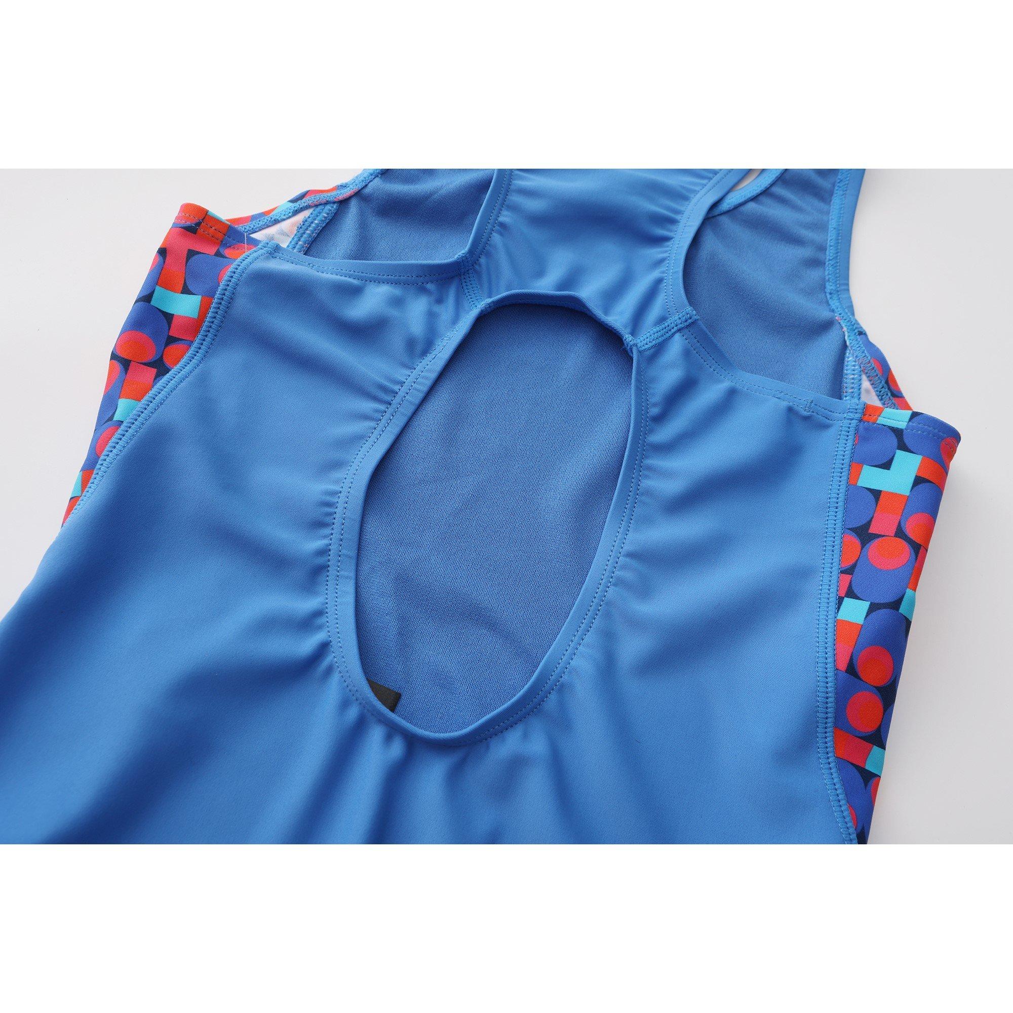 Blue/Blue - Slazenger - PL Boyleg Junior Girls - 4