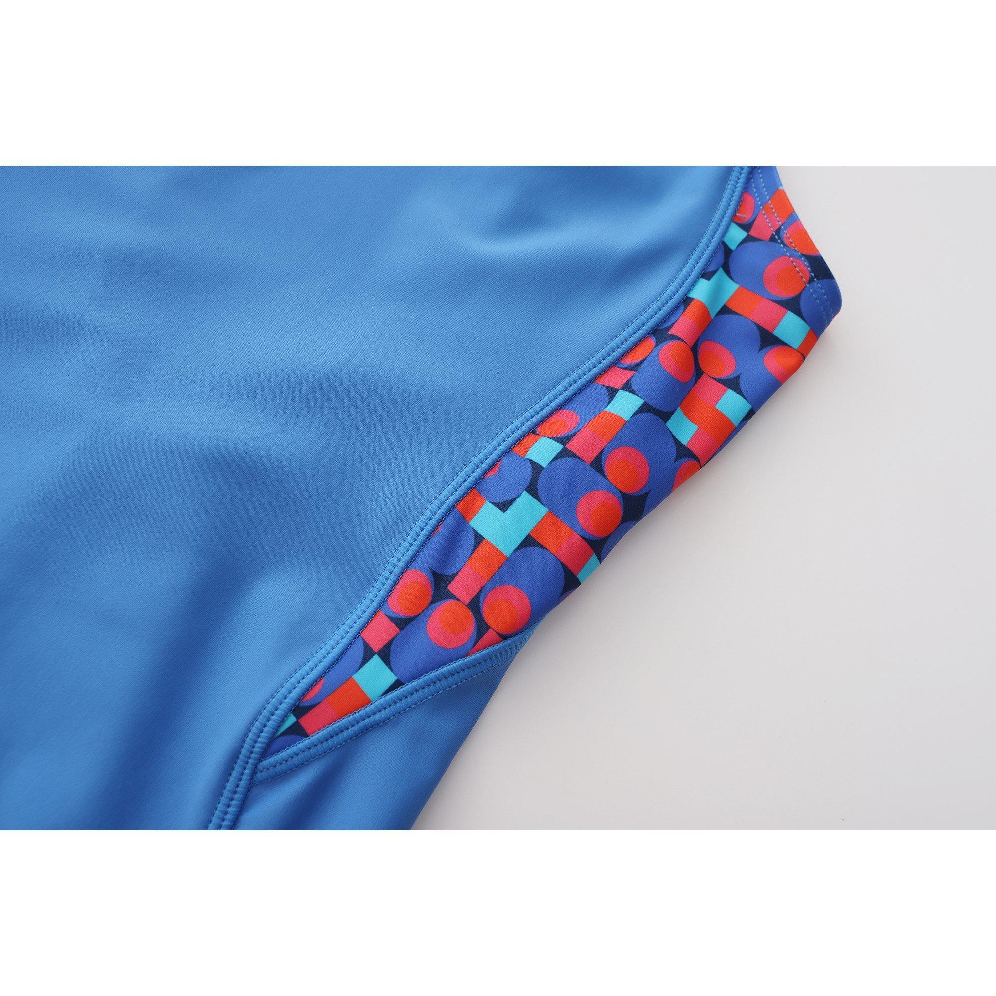 Blue/Blue - Slazenger - PL Boyleg Junior Girls - 5