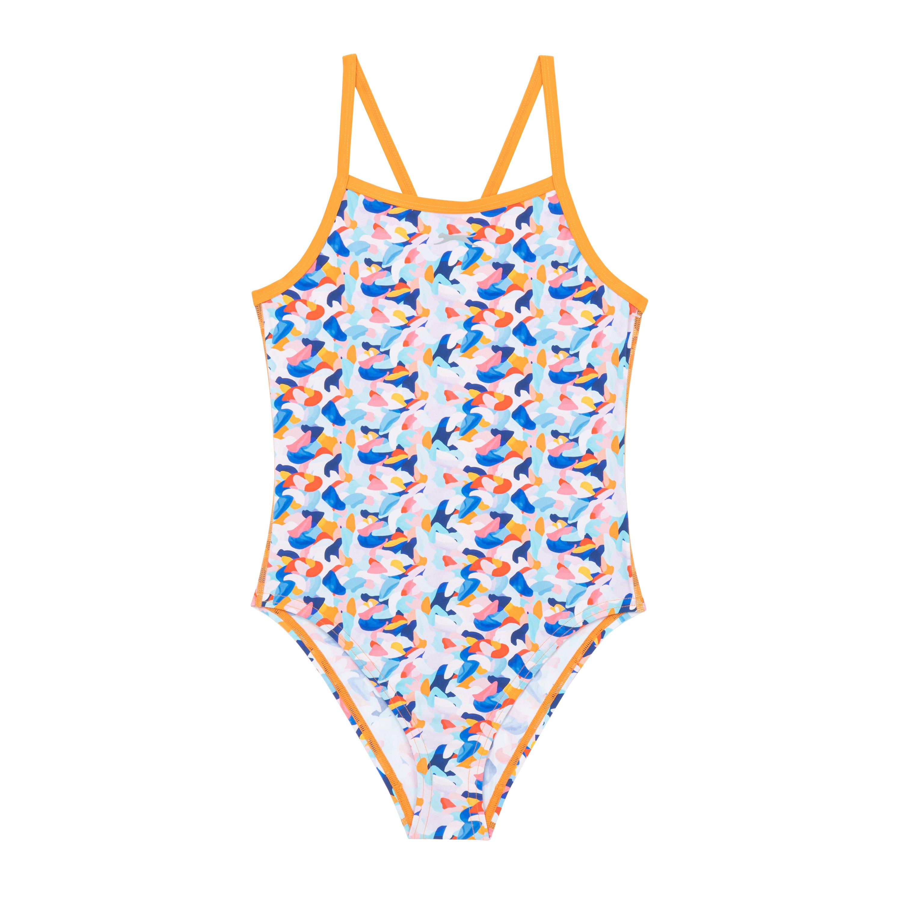 Kids' Thin Strap One Piece Swimsuit