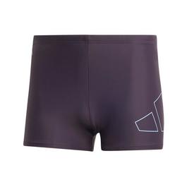 adidas Allover Graphic Swim Boxers Mens