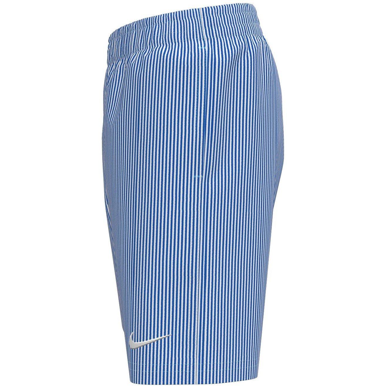 Blauwe Kristal - Nike - Swim Breaker Ripple Nike Swim Breaker Big Kids (Boys) Ripple Texture 7 Brief-Lined Volley Sh - 3