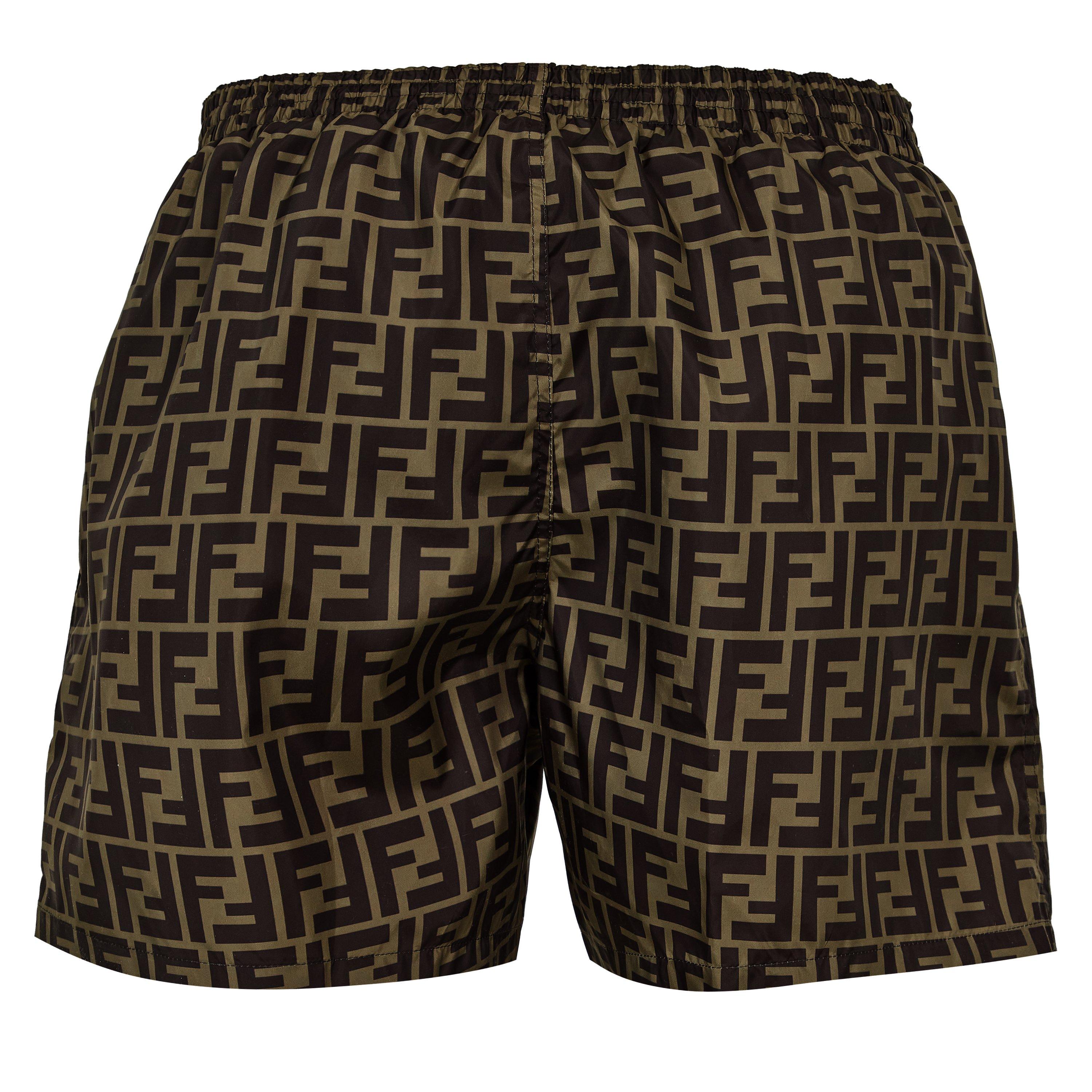 Tobacco - Fendi - Men's FF Swim Shorts - 2